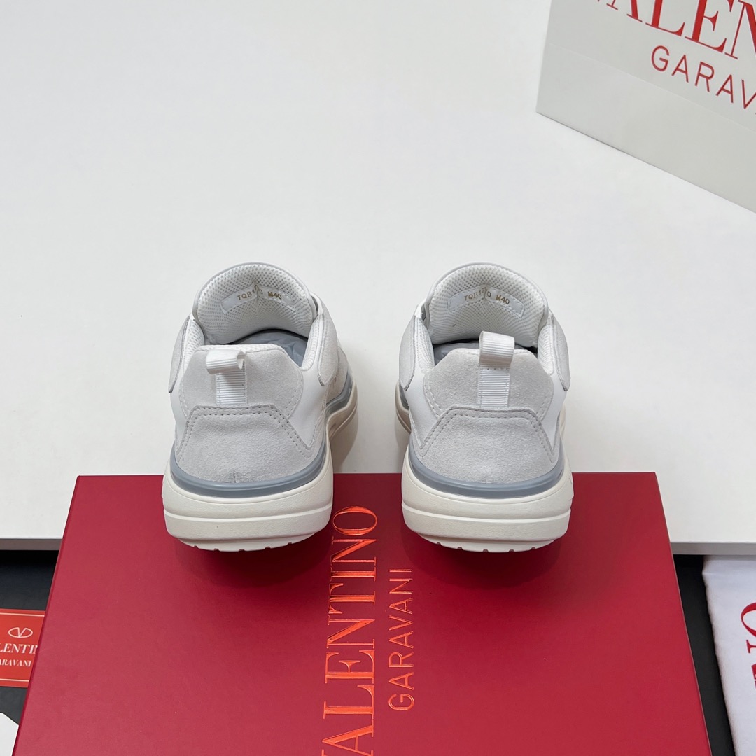 Valentino  New Arrivals  Couple's  Calfskin Low-Top Lace-Up Sneakers