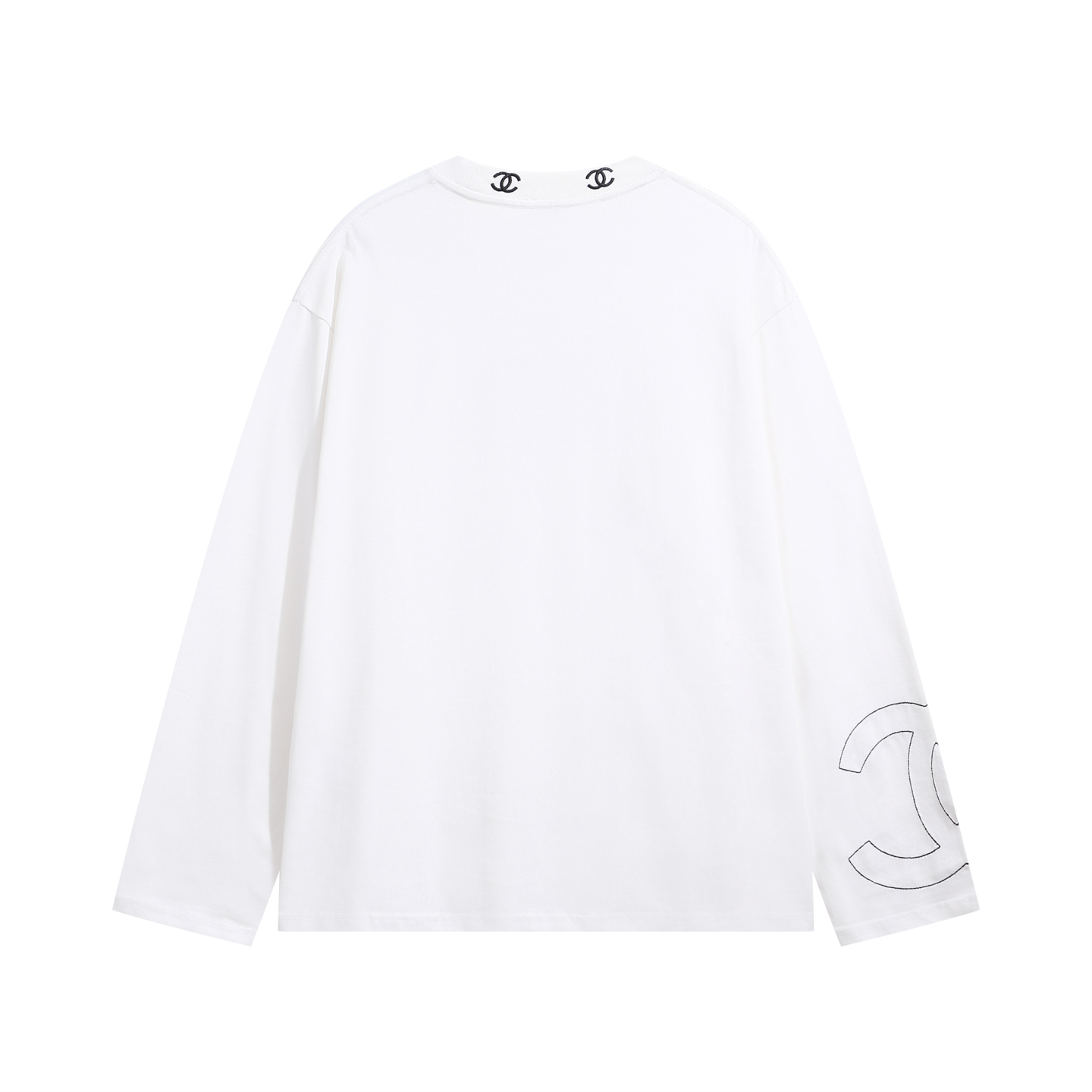 CHANEL New Autumn/Winter Straight Sleeve Long T-Shirt, Loose Fit