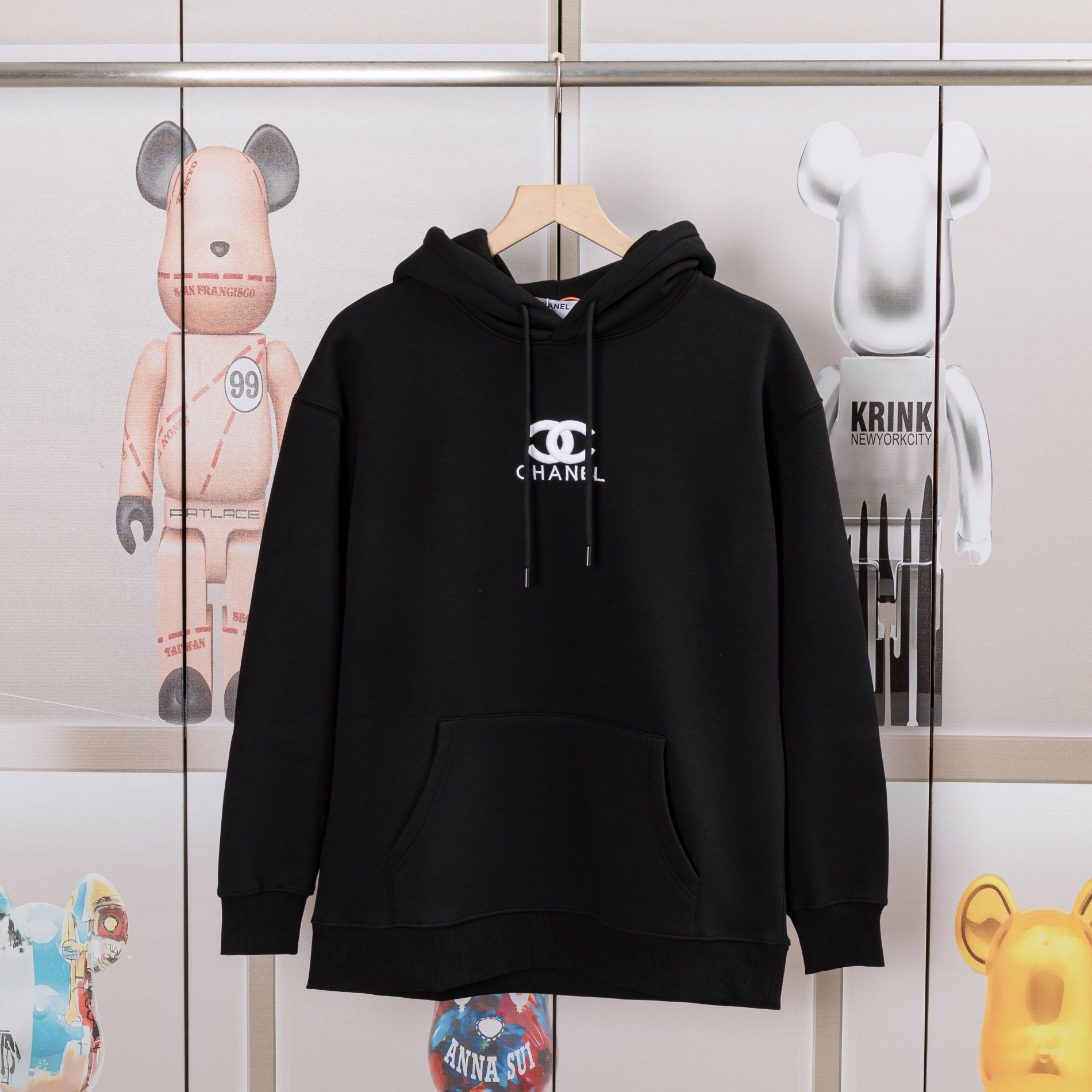 Chanel New Embroidered Hoodie, Unisex