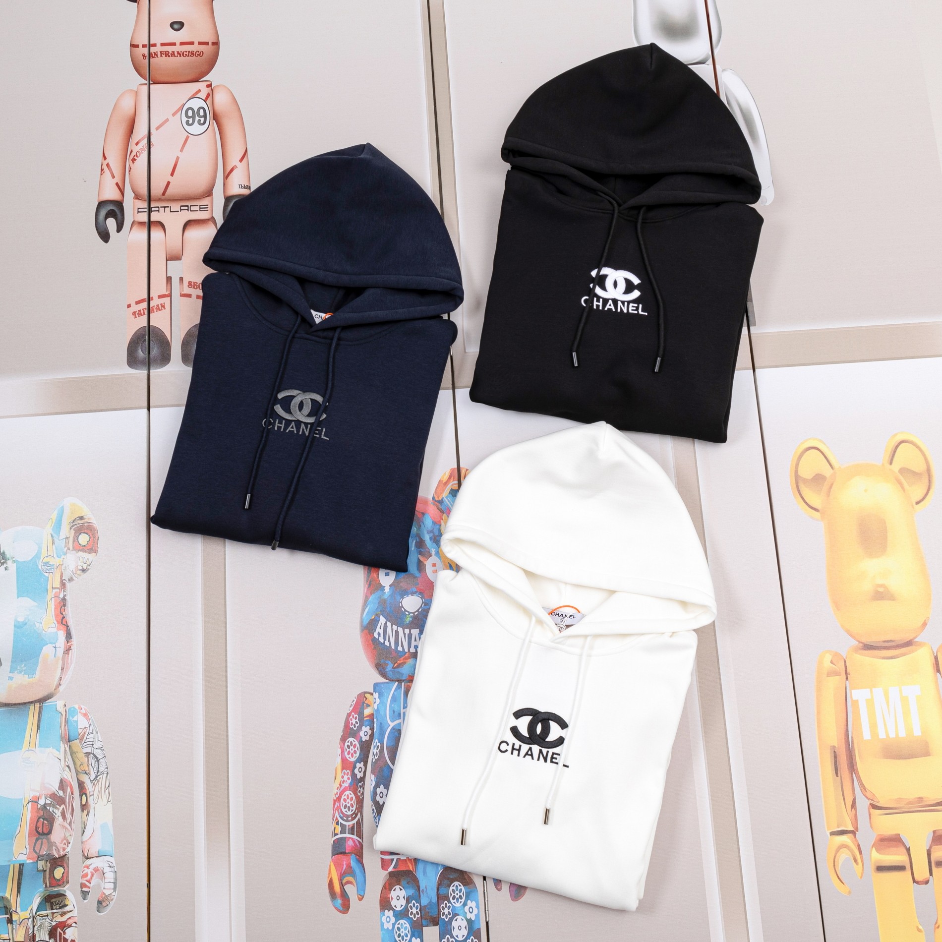 Chanel New Embroidered Hoodie, Unisex