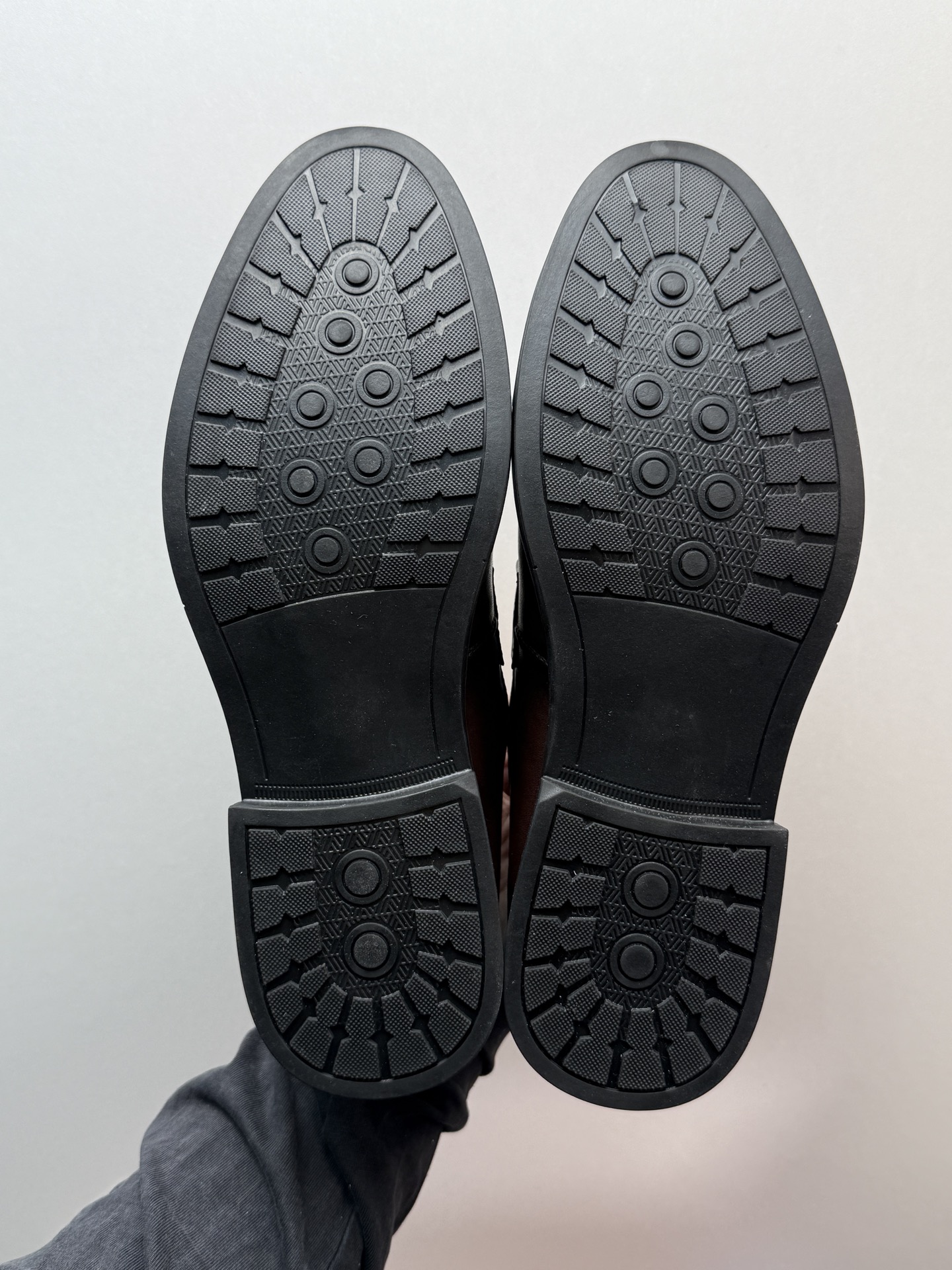 ECCO Genuine Leather Slip-On Men's Business Casual Loafers