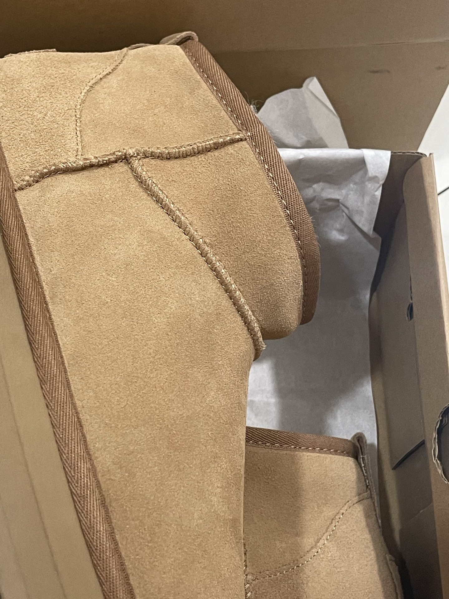 Sheepskin Fur Thick-Sole Warm Slip-On Mini Snow Boots