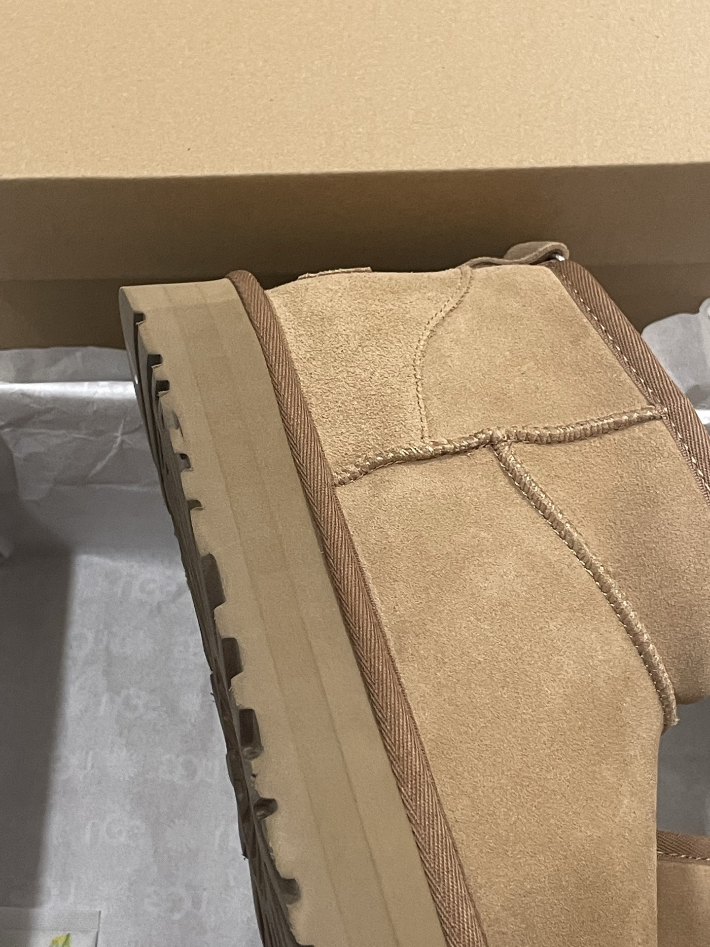 Sheepskin Fur Thick-Sole Warm Slip-On Mini Snow Boots