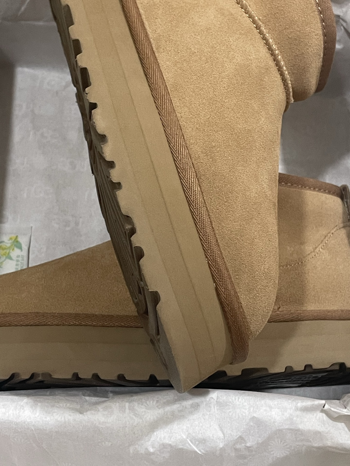 Sheepskin Fur Thick-Sole Warm Slip-On Mini Snow Boots