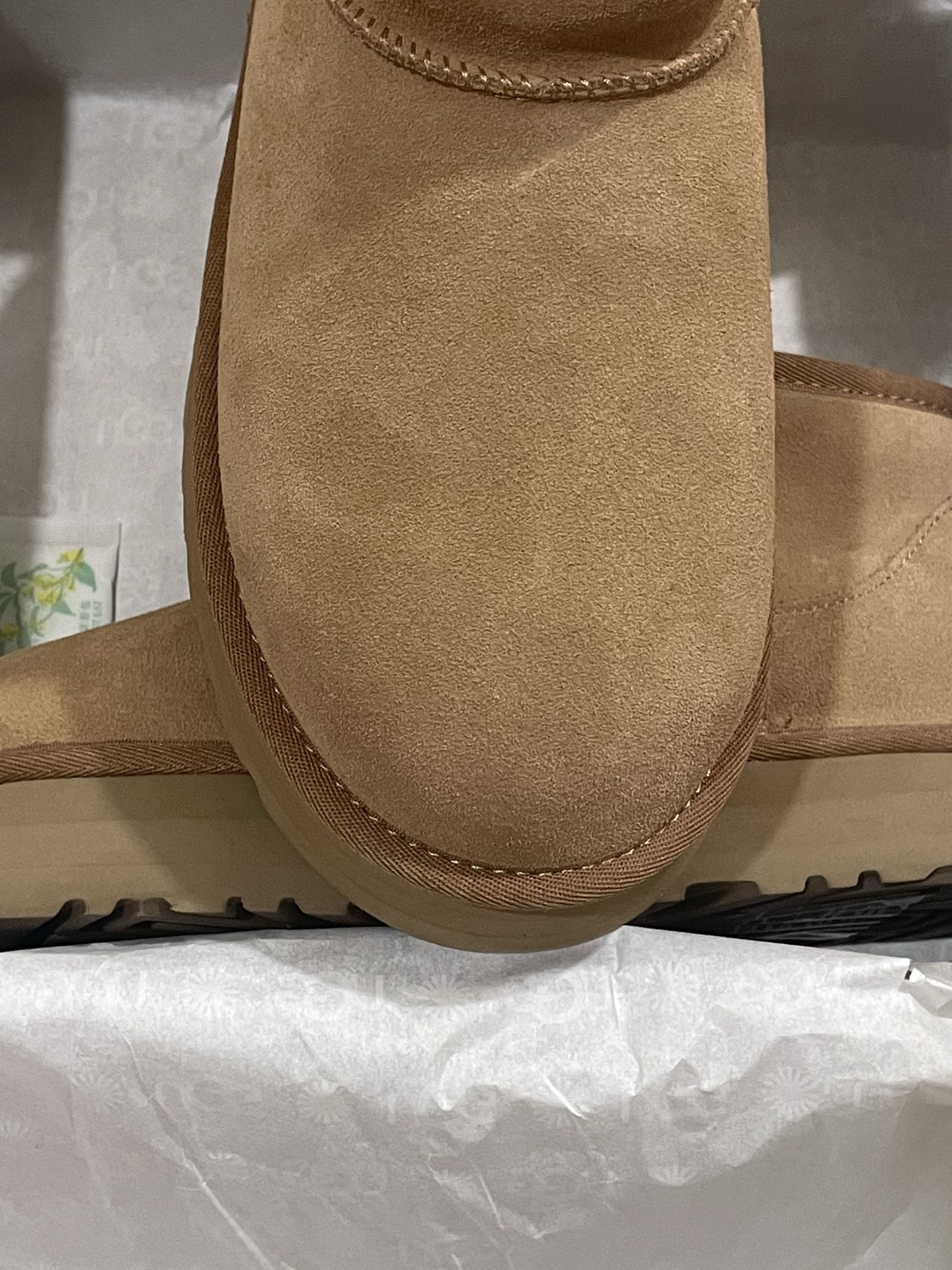 Sheepskin Fur Thick-Sole Warm Slip-On Mini Snow Boots