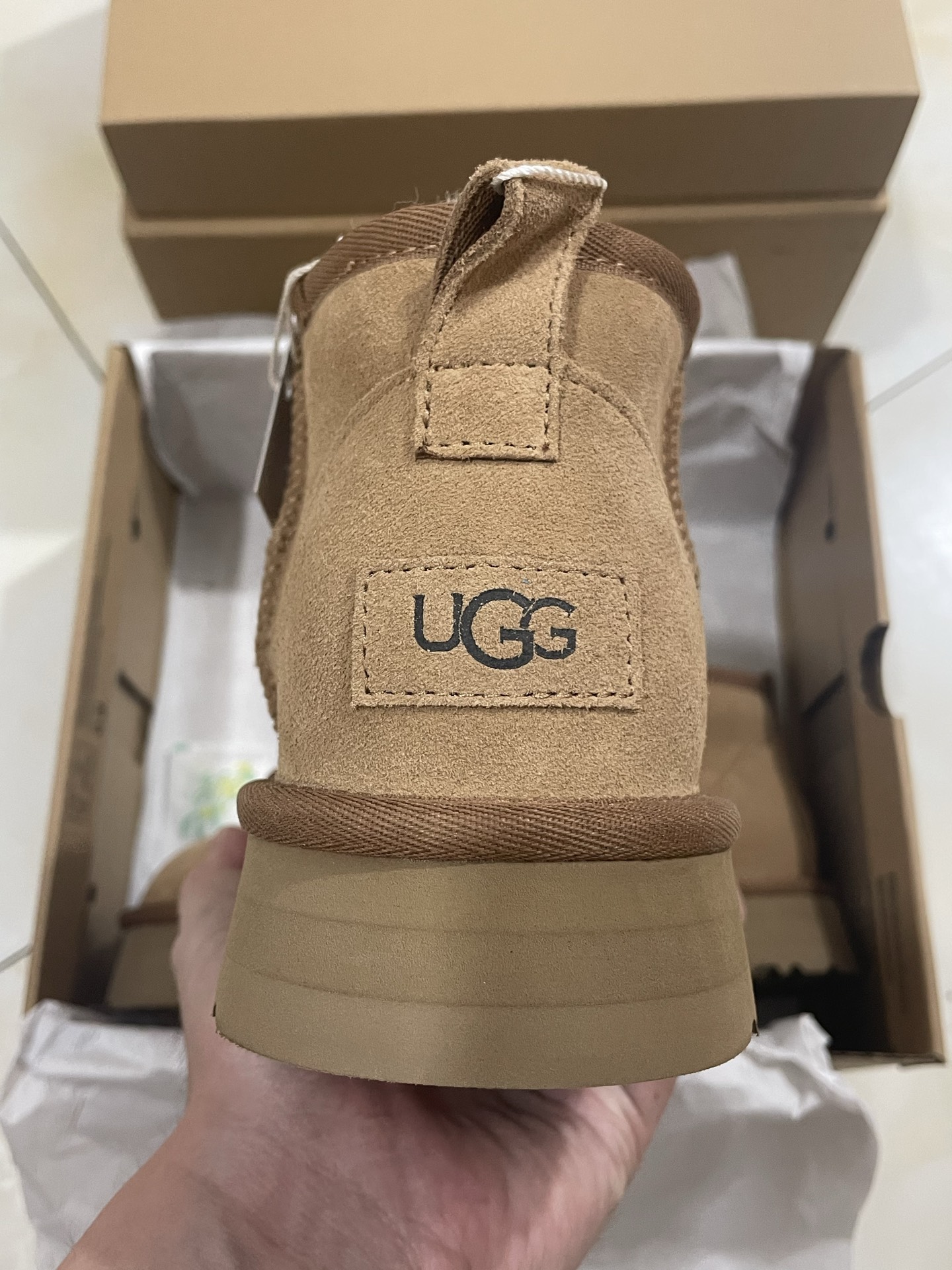 Sheepskin Fur Thick-Sole Warm Slip-On Mini Snow Boots