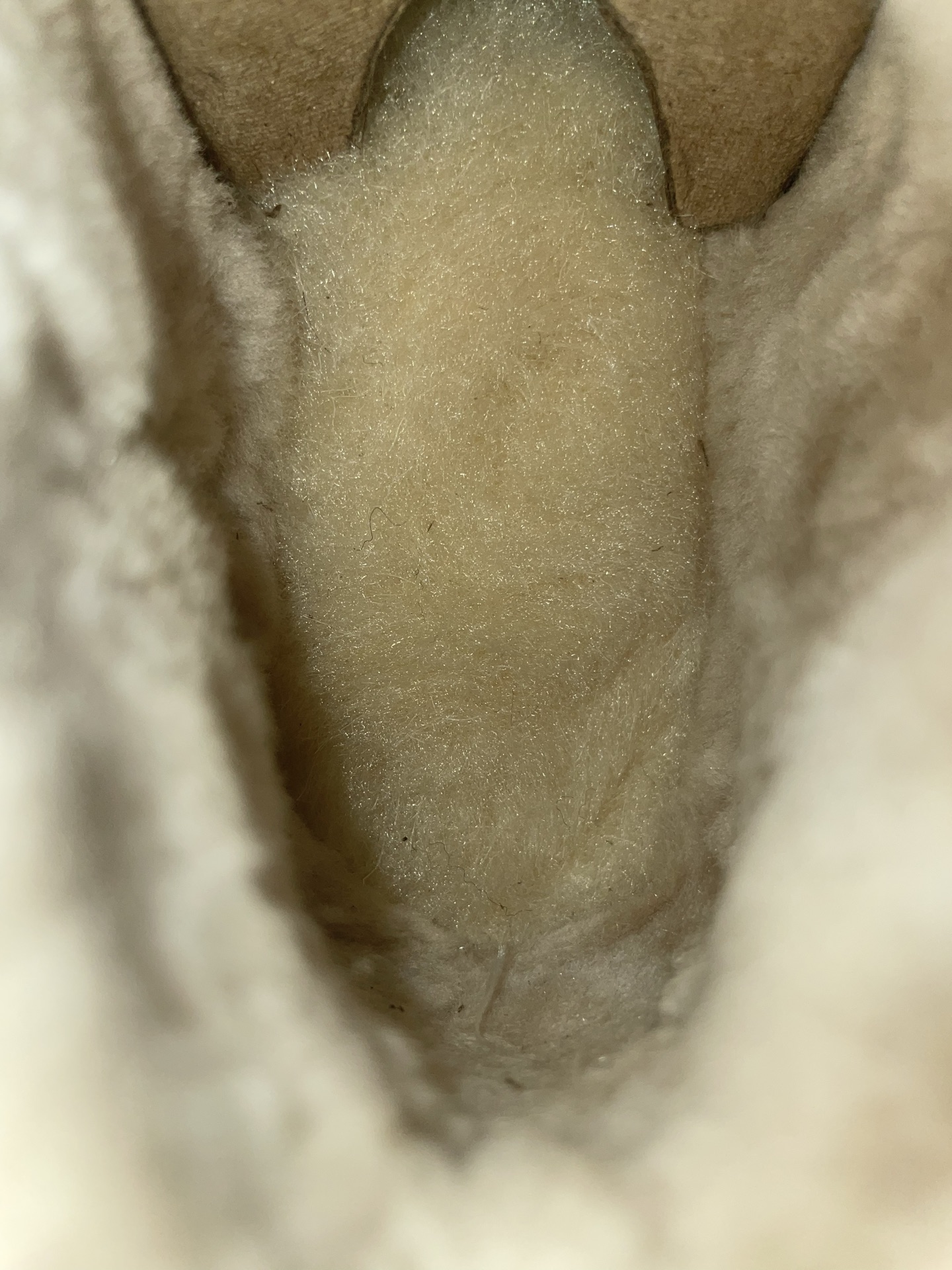 UGG Sheepskin Fur Thick-Sole Elevated Furry Lace-Up Women's Snow Boots