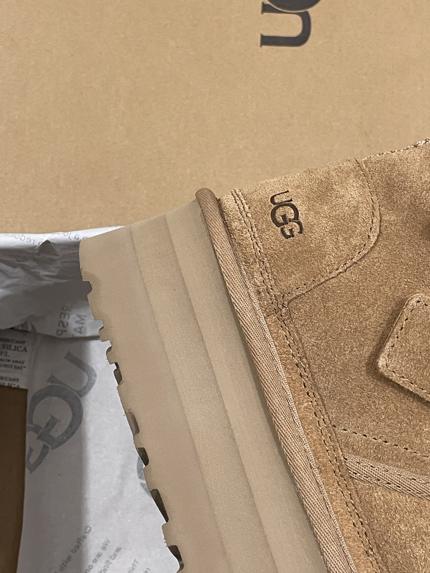 UGG Neumel Ultra Series Velcro Thick-Sole Short Boots