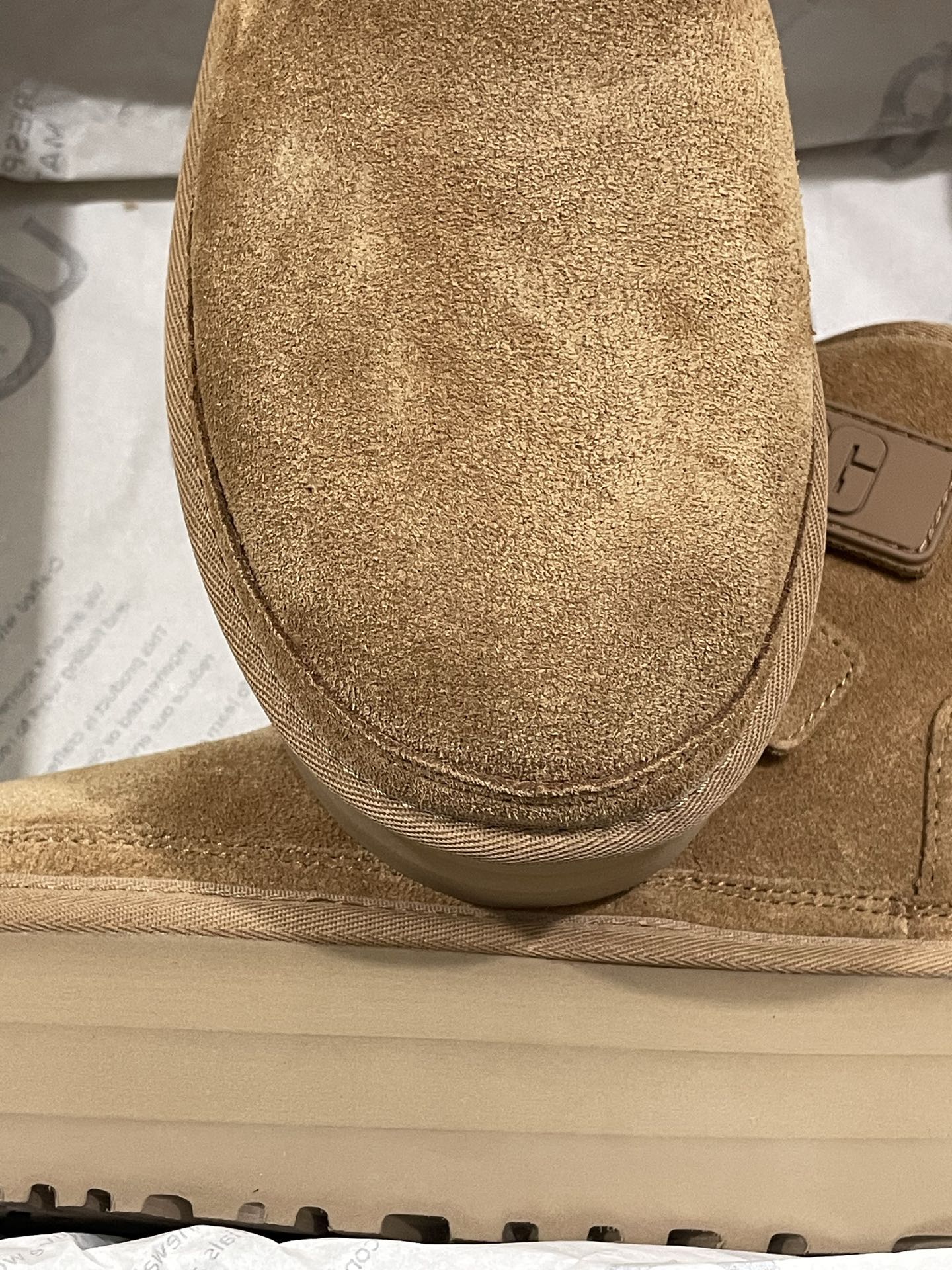 UGG Neumel Ultra Series Velcro Thick-Sole Short Boots