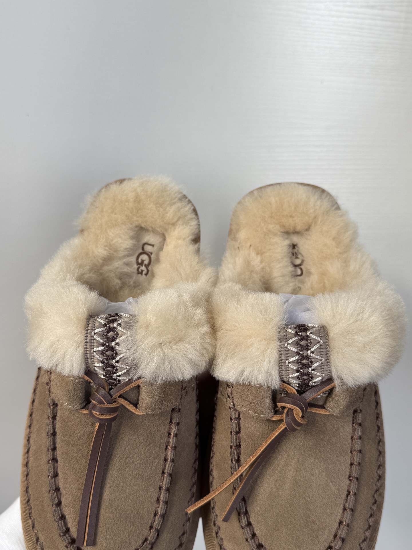 UGG Alper Style Sheepskin-Lined Chunky Heeled Mules
