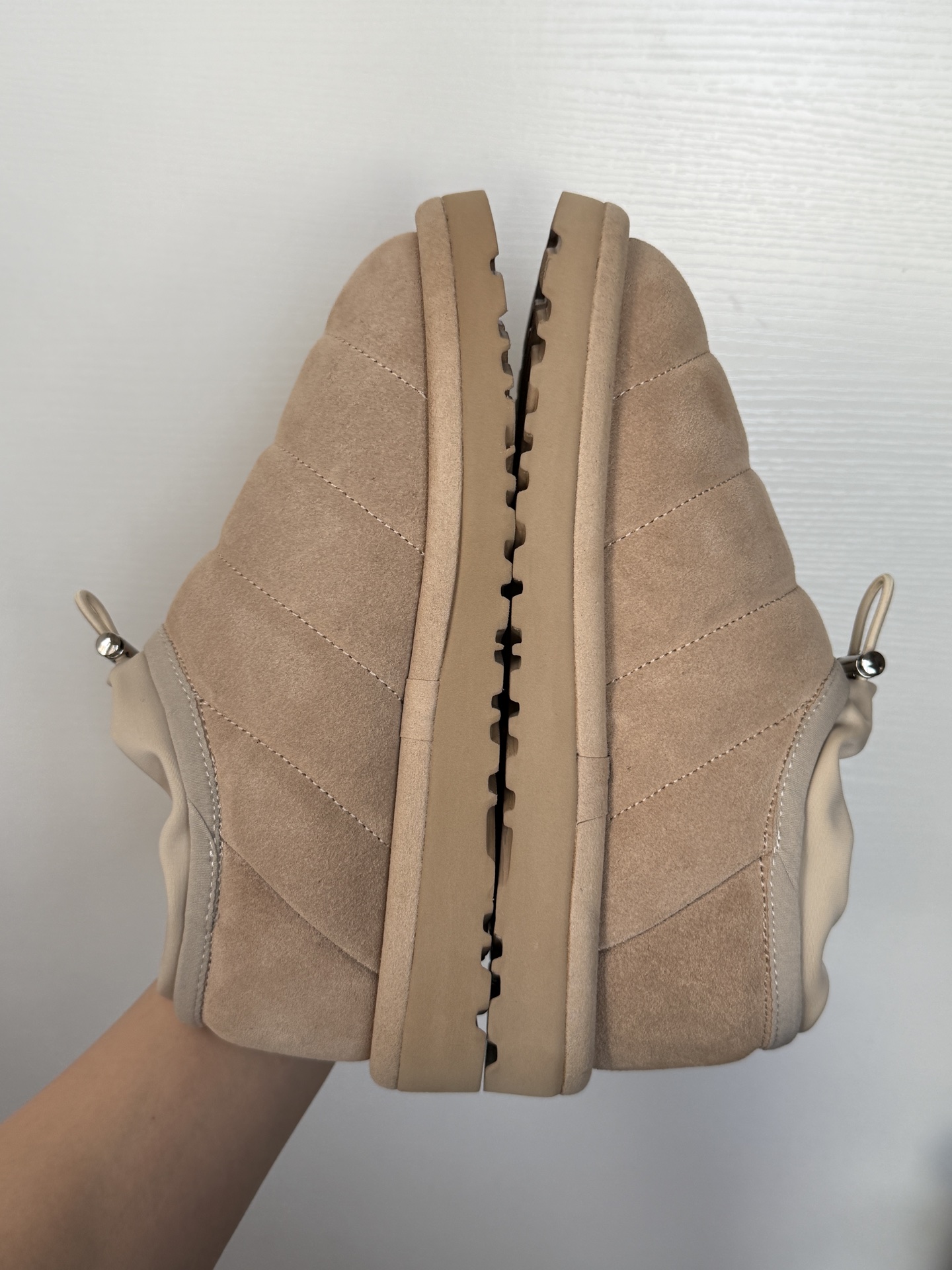 UGG Pocket Caterpillar Style Sheepskin-Lined Warm Short Boots