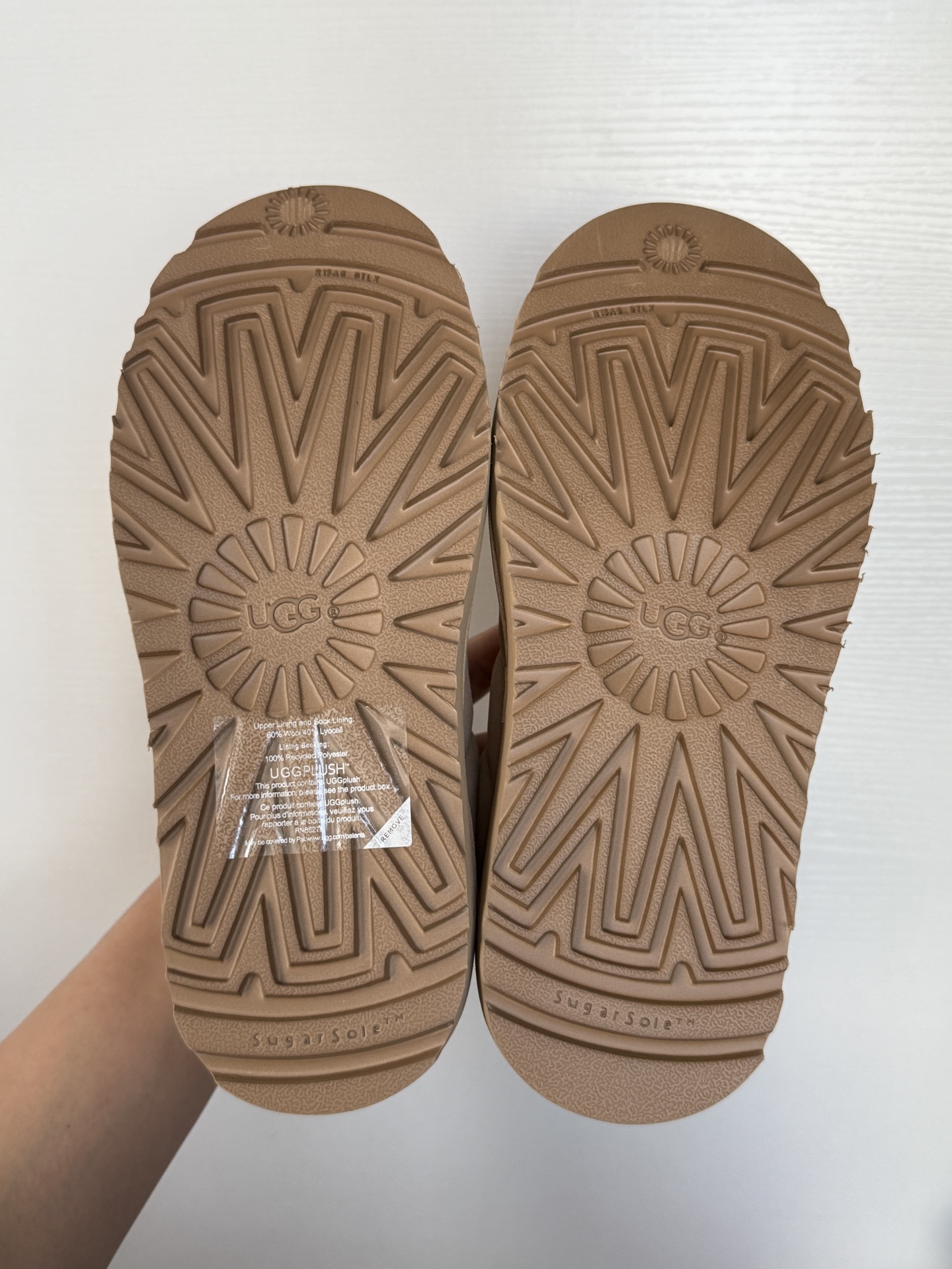 UGG Pocket Caterpillar Style Sheepskin-Lined Warm Short Boots