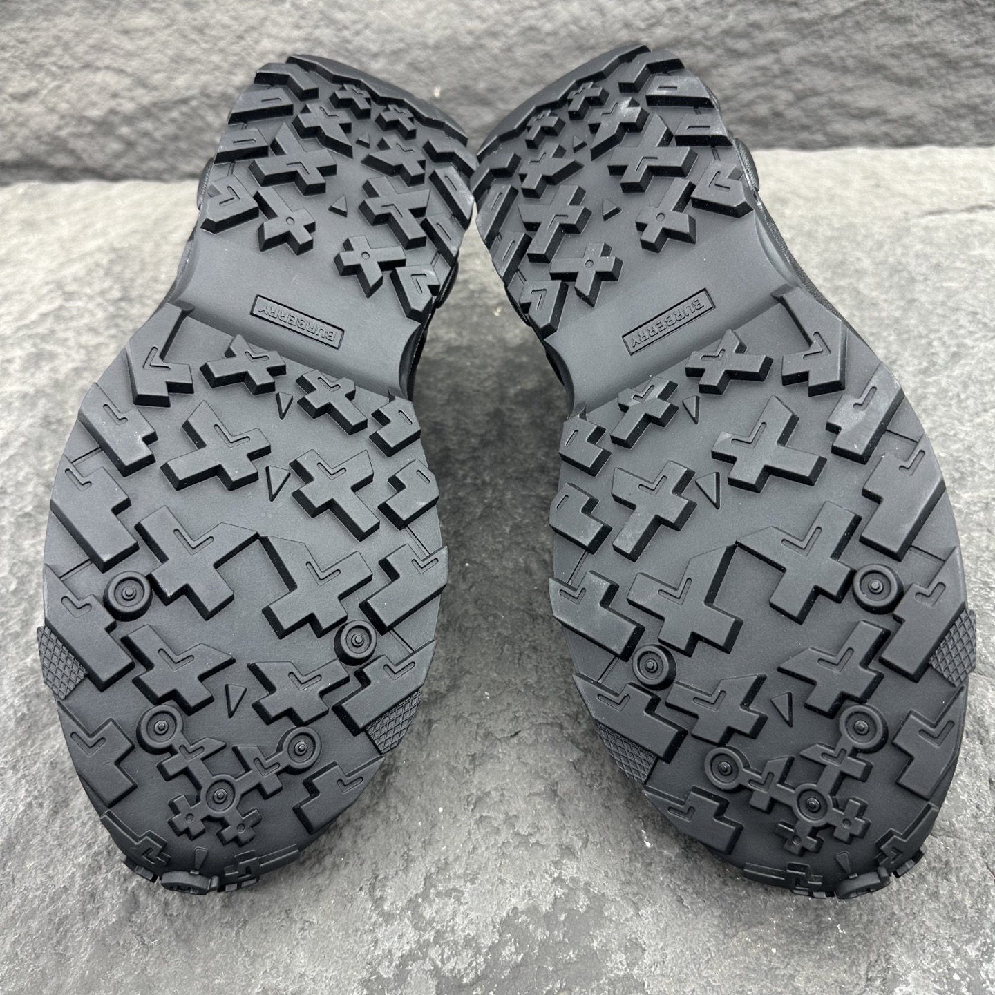 Burberry Arthur Vintage Check Waterproof Thick-Sole Hiker Sneakers