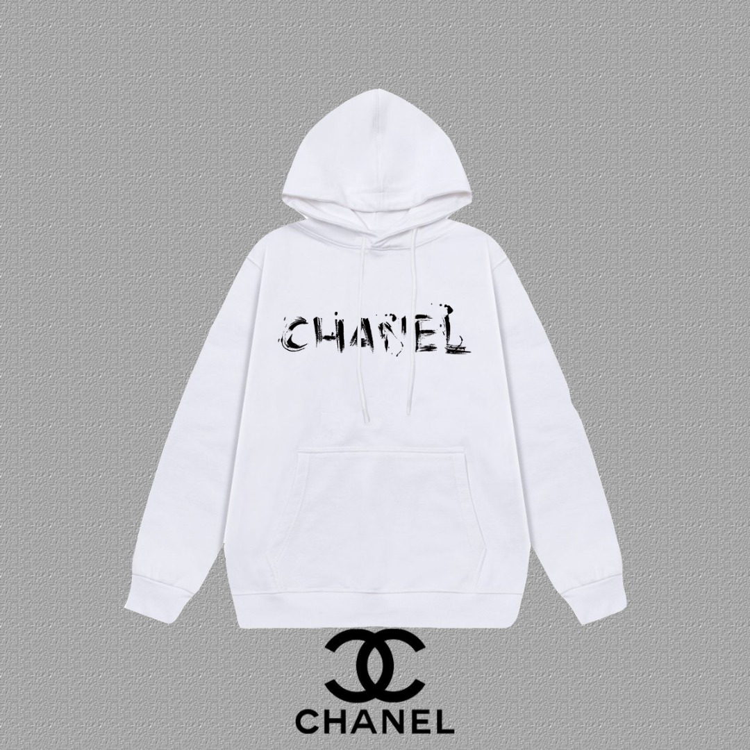 Chanel 2025 AW Paris Print Hoodie - Premium Cotton