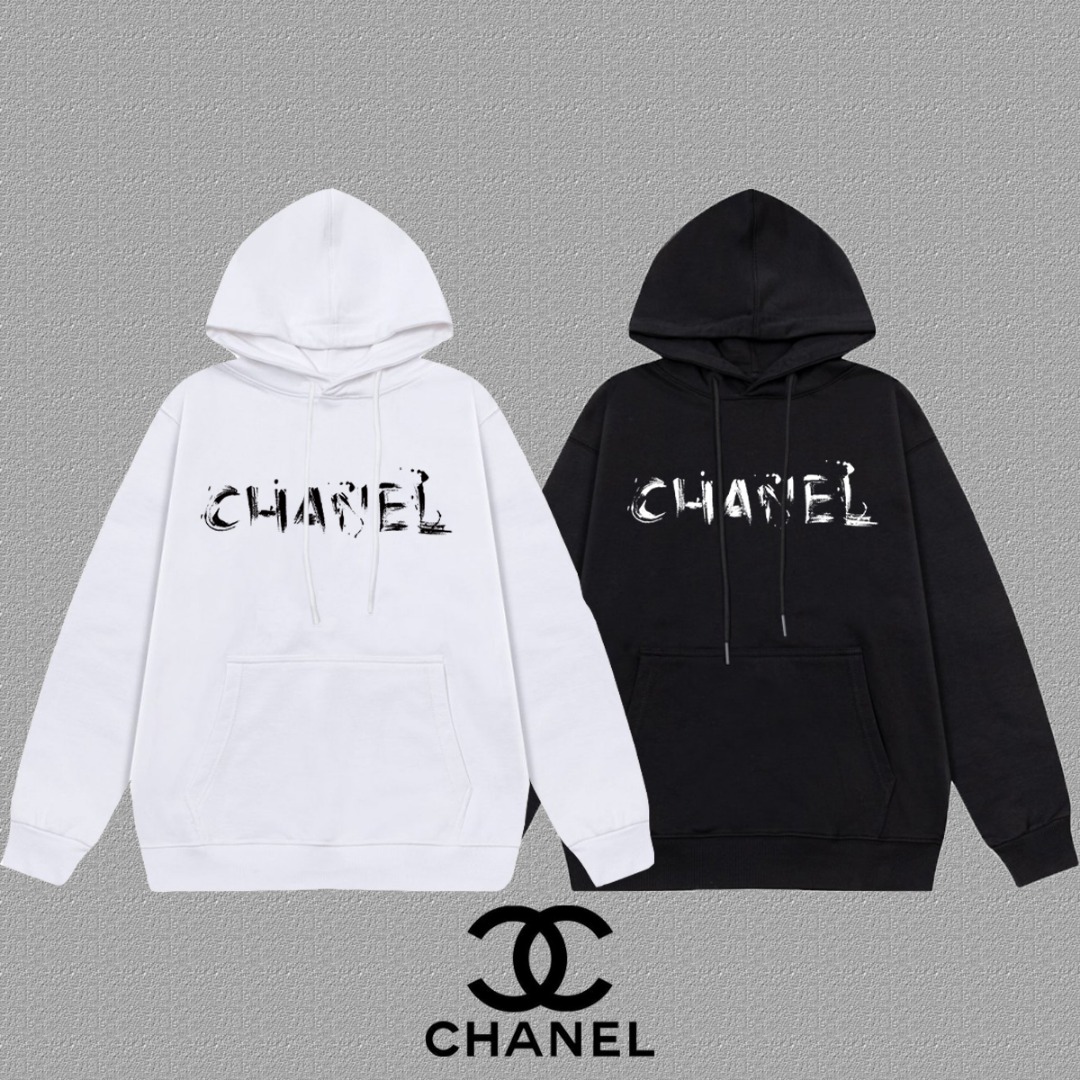 Chanel 2025 AW Paris Print Hoodie - Premium Cotton