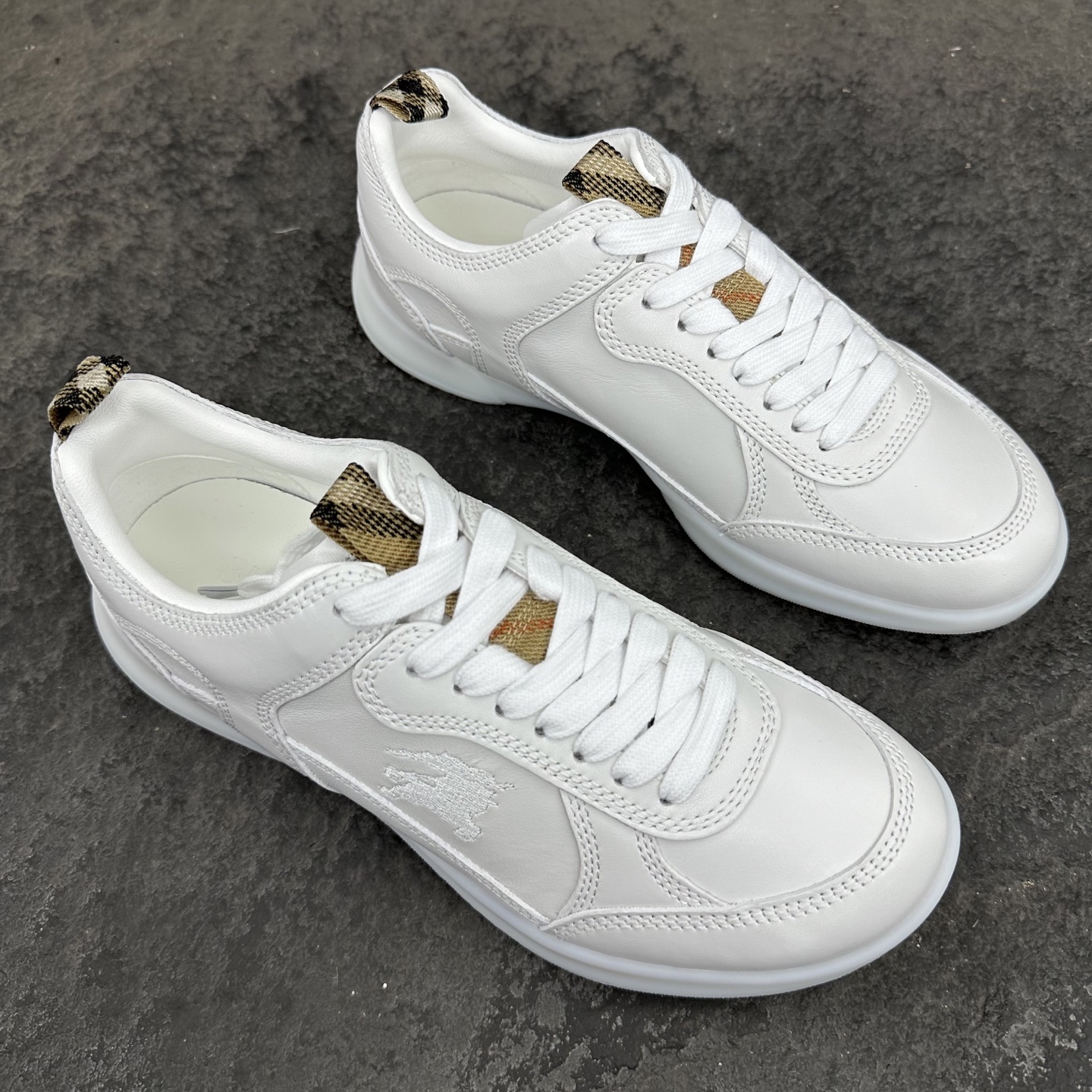 Burberry Matrix Leather Sneakers