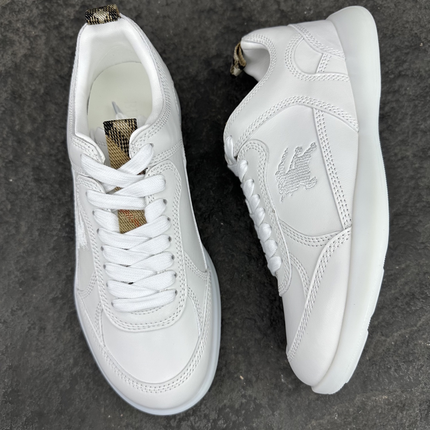 Burberry Matrix Leather Sneakers