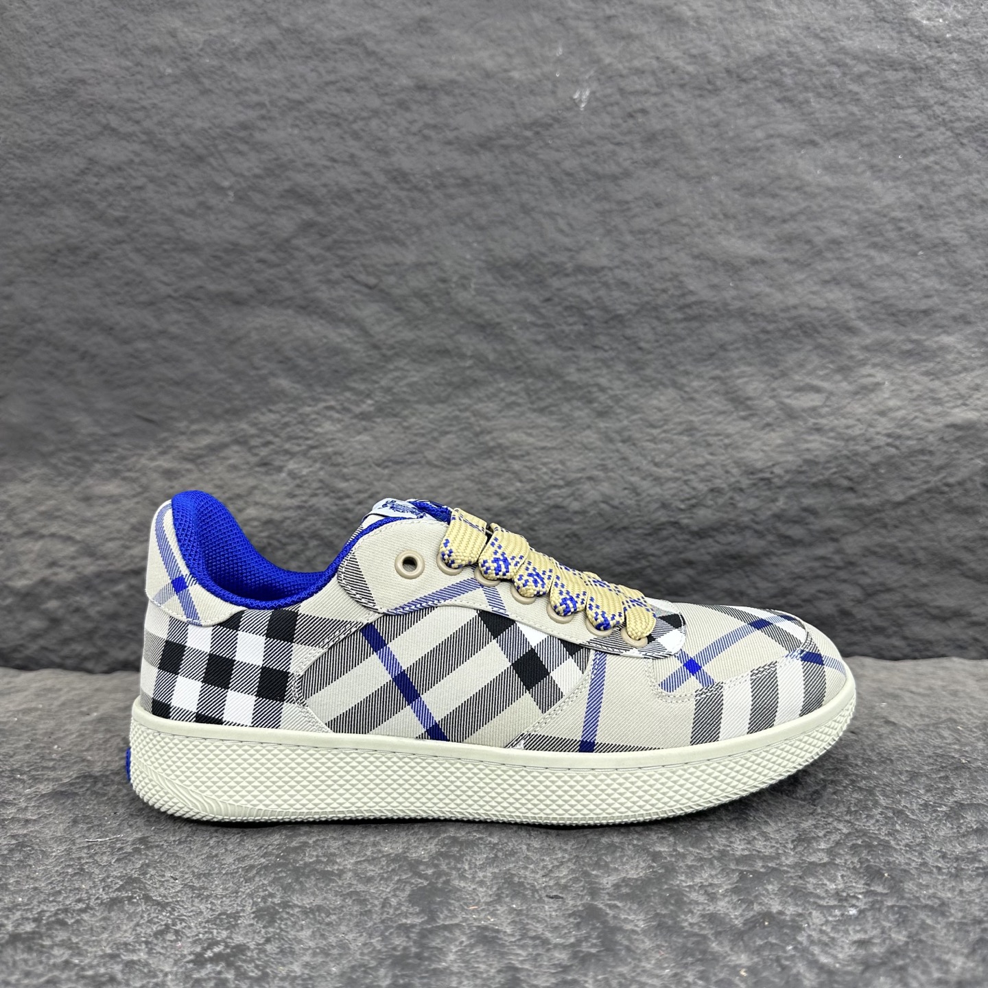 Burberry Terrace Series Checkered Casual Sneakers
