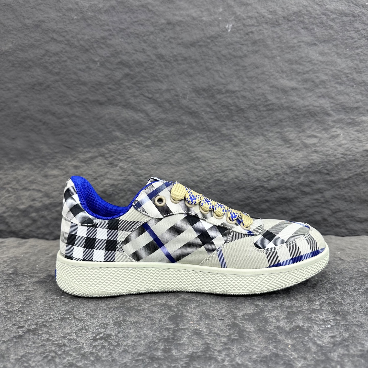 Burberry Terrace Series Checkered Casual Sneakers