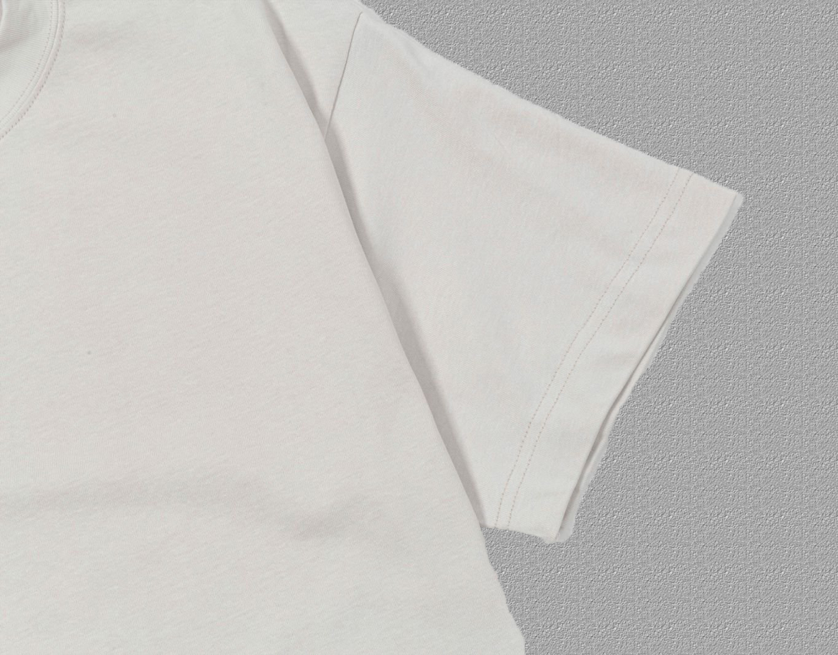 Chanel 2025FW Double C Print - Heavyweight Cotton Short-Sleeve