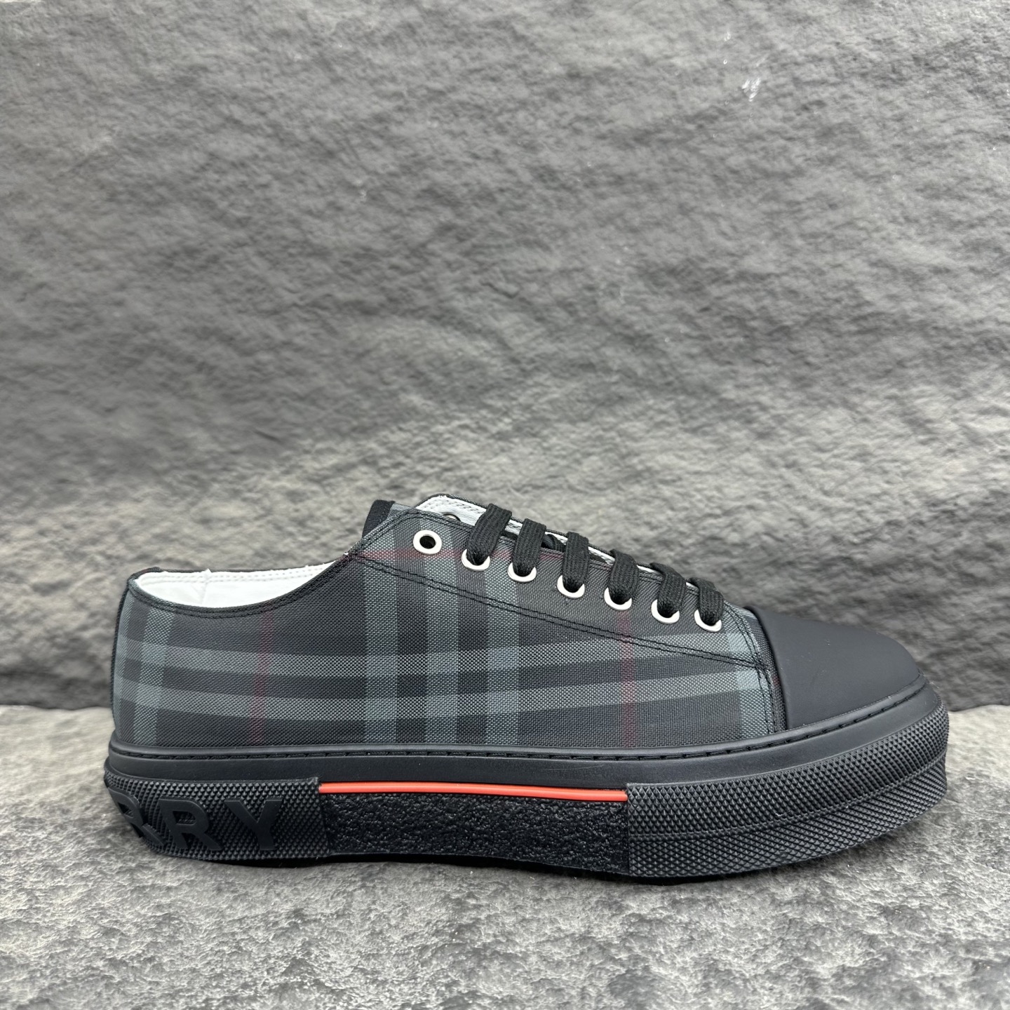 Burberry Check Platform Sneakers