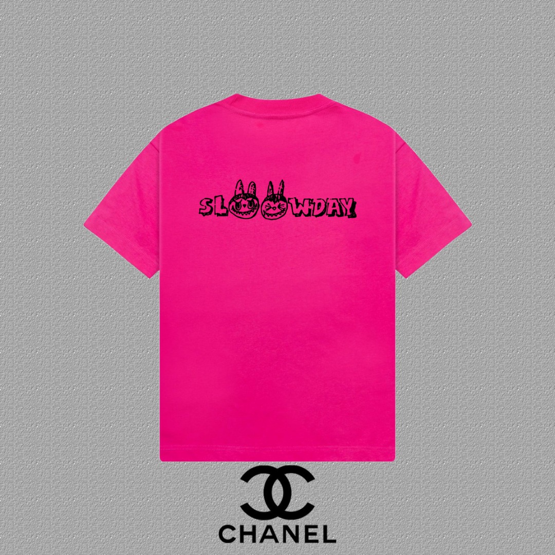  [CHANEL] 2025FW Short-Sleeve T-Shirt - High-End Heavyweight Fabric