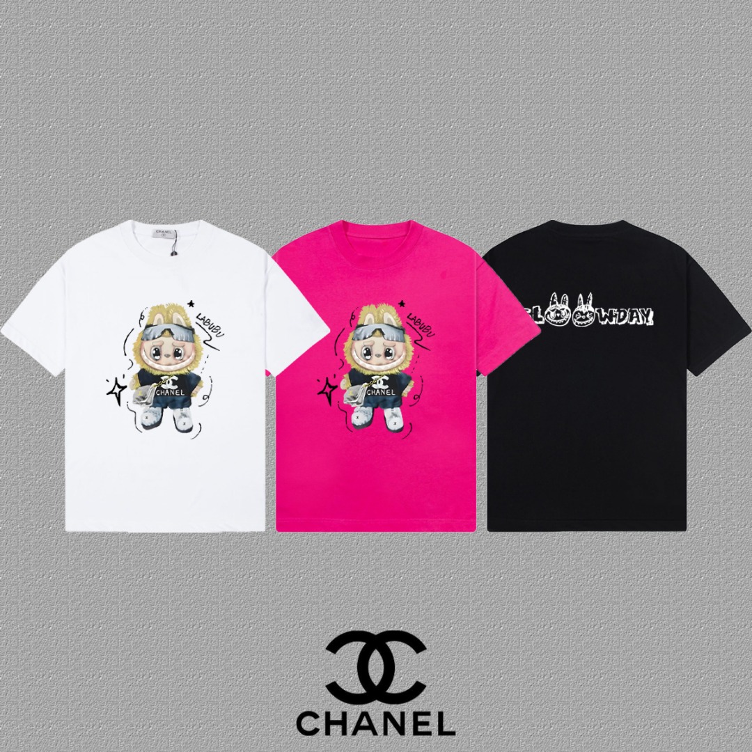  [CHANEL] 2025FW Short-Sleeve T-Shirt - High-End Heavyweight Fabric