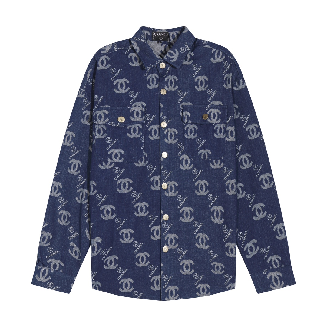 Chanel Men's Spring/Summer Denim Casual Jacket