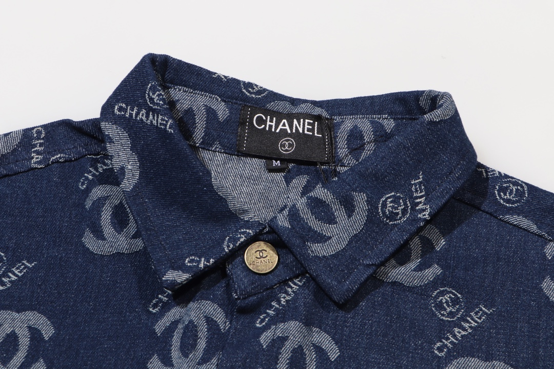 Chanel Men's Spring/Summer Denim Casual Jacket
