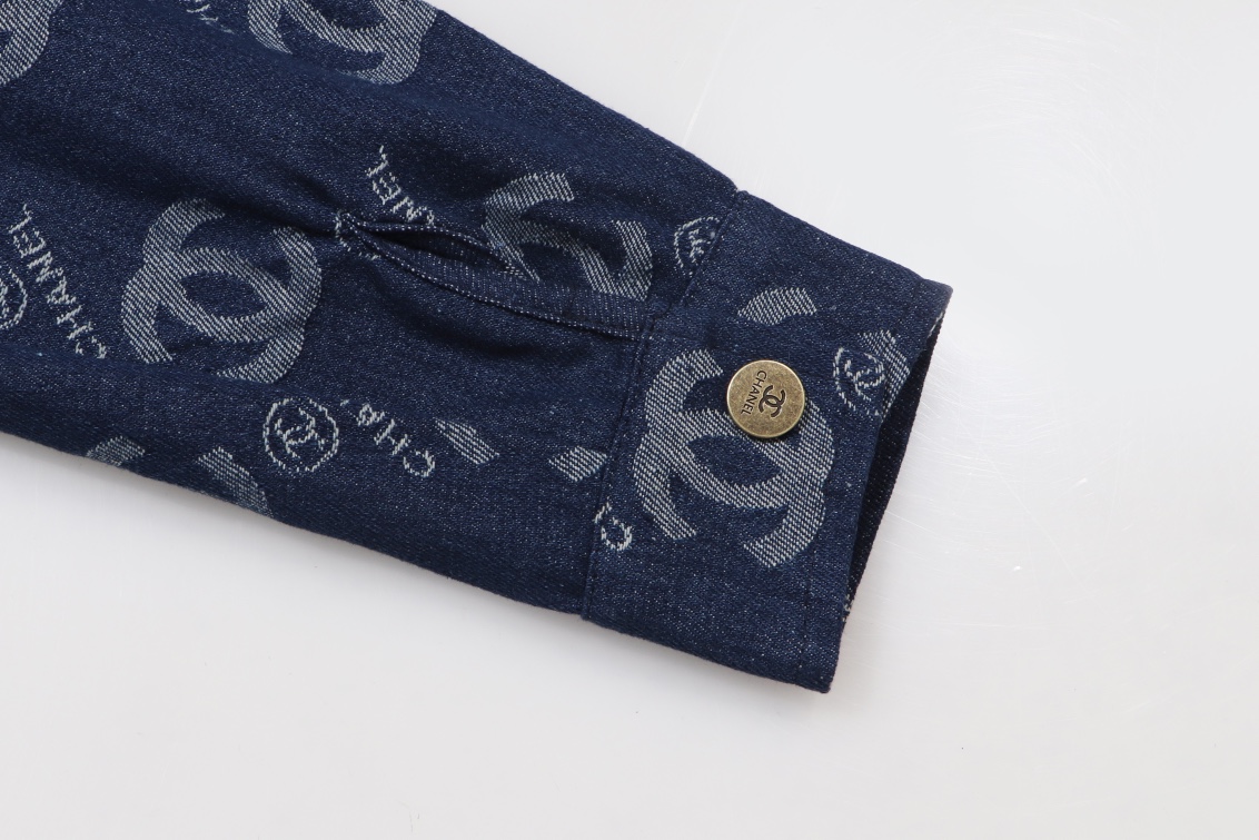 Chanel Men's Spring/Summer Denim Casual Jacket