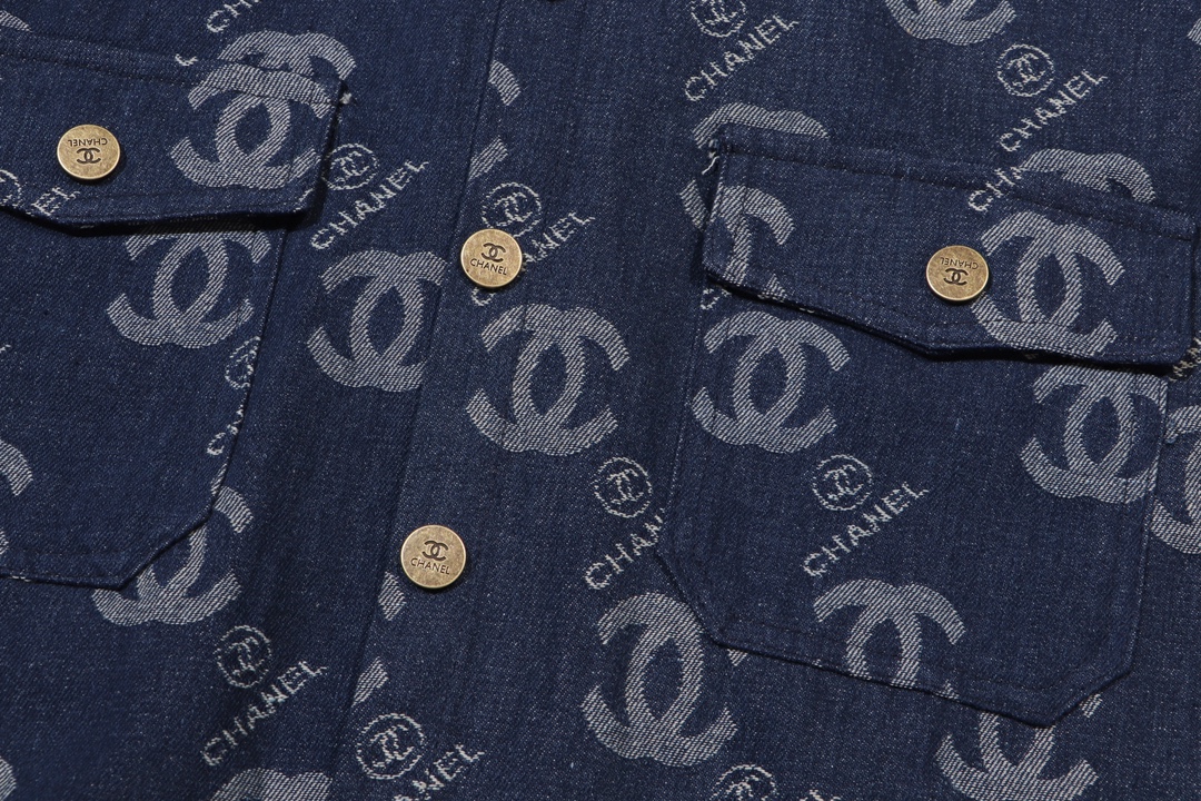 Chanel Men's Spring/Summer Denim Casual Jacket