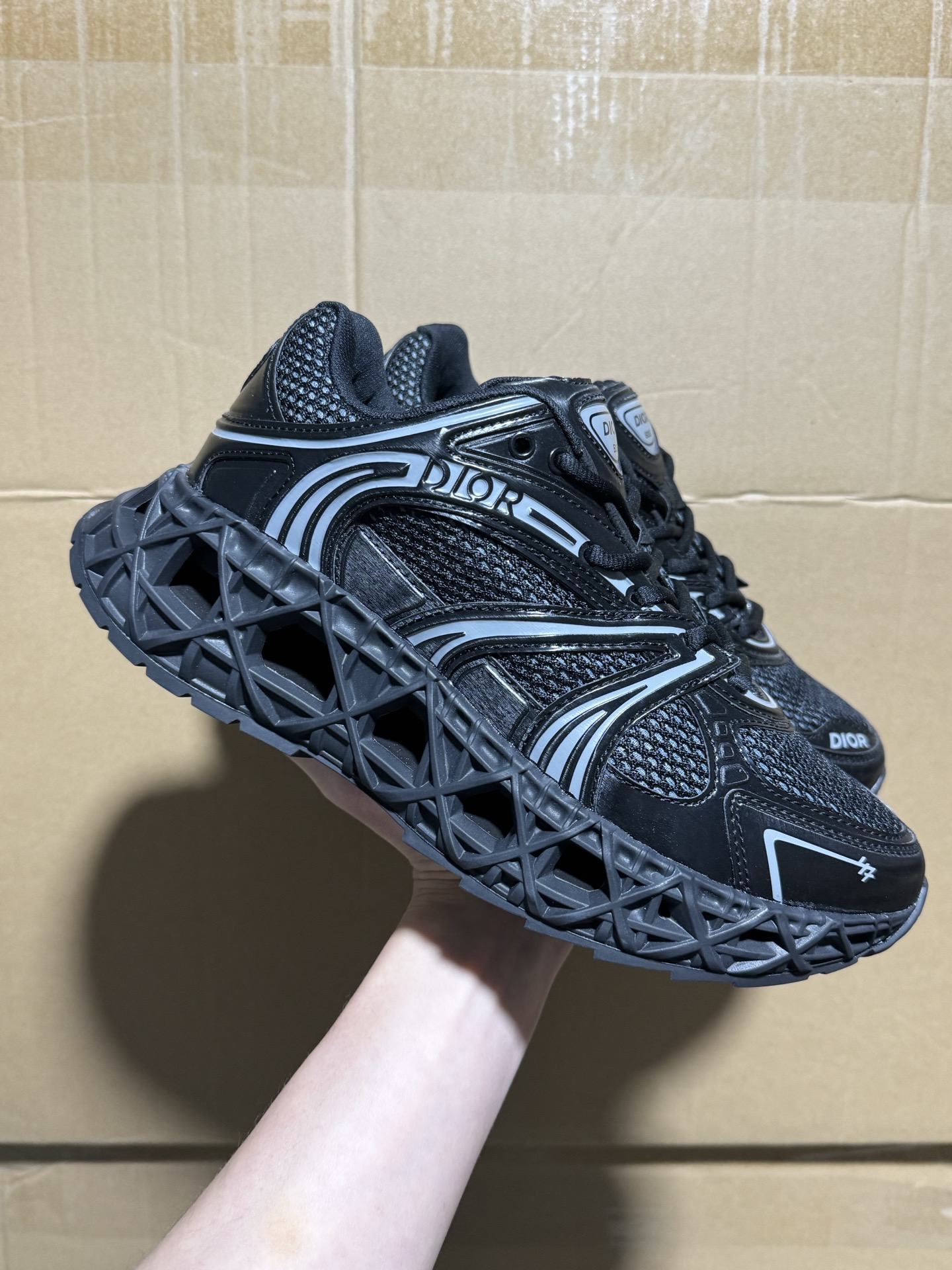 DIOR B35 NXXT Series Technical Fabric Sneakers