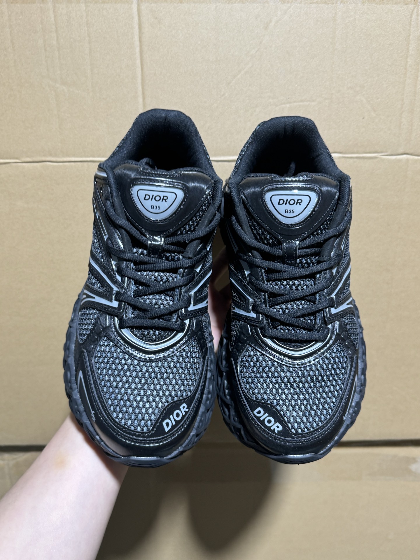 DIOR B35 NXXT Series Technical Fabric Sneakers