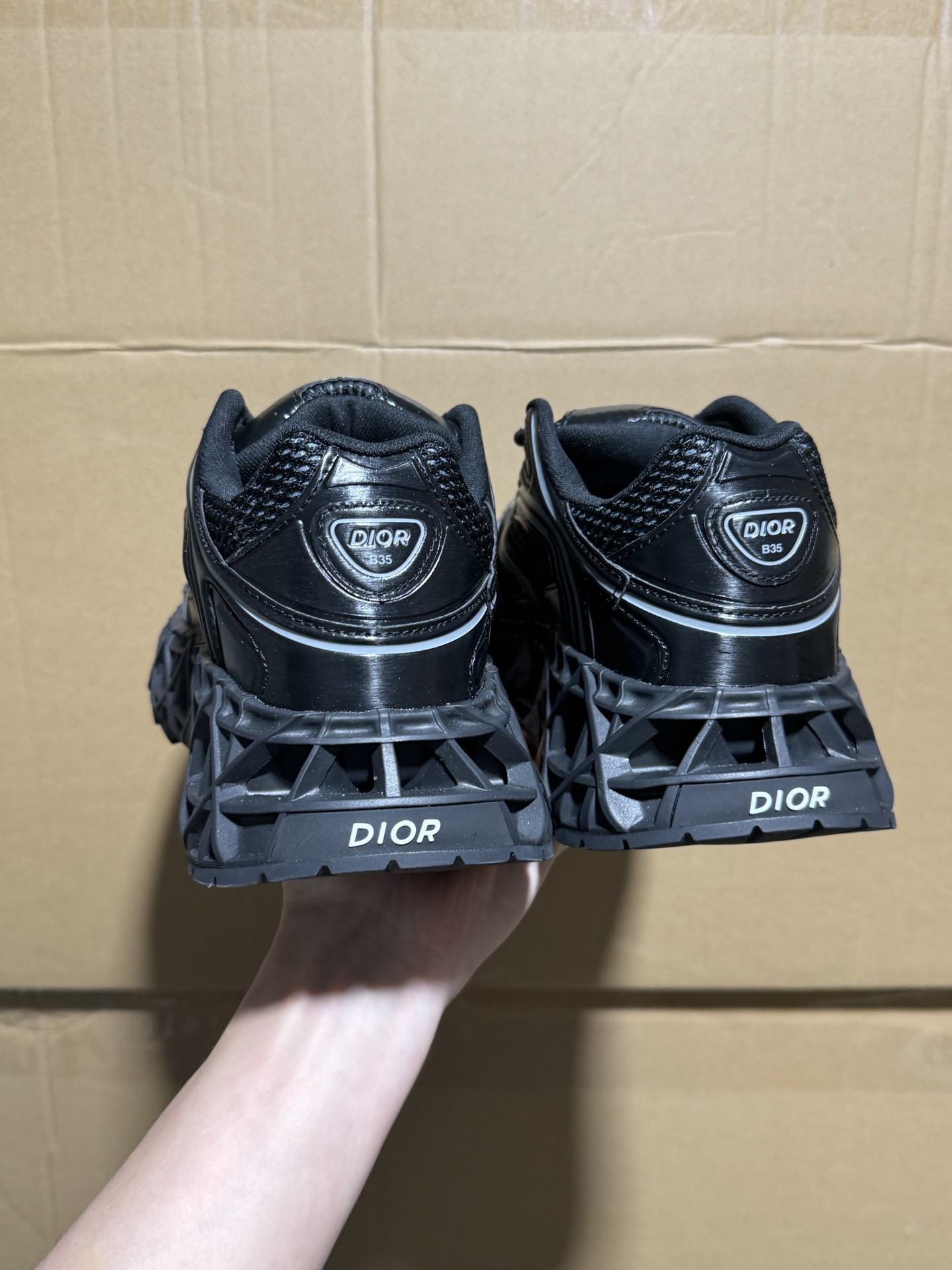 DIOR B35 NXXT Series Technical Fabric Sneakers