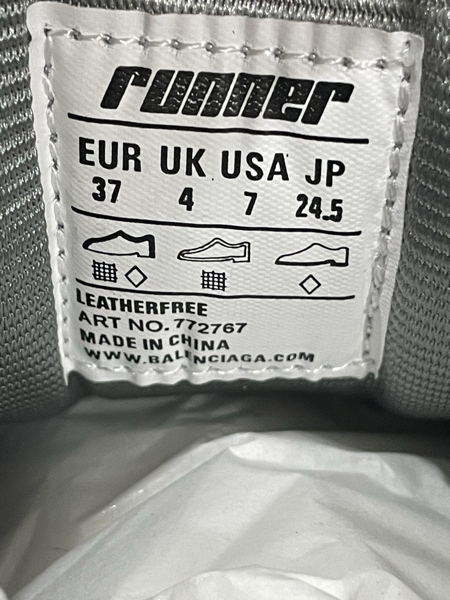 Balenciaga Runner Multi-Color Sneaker