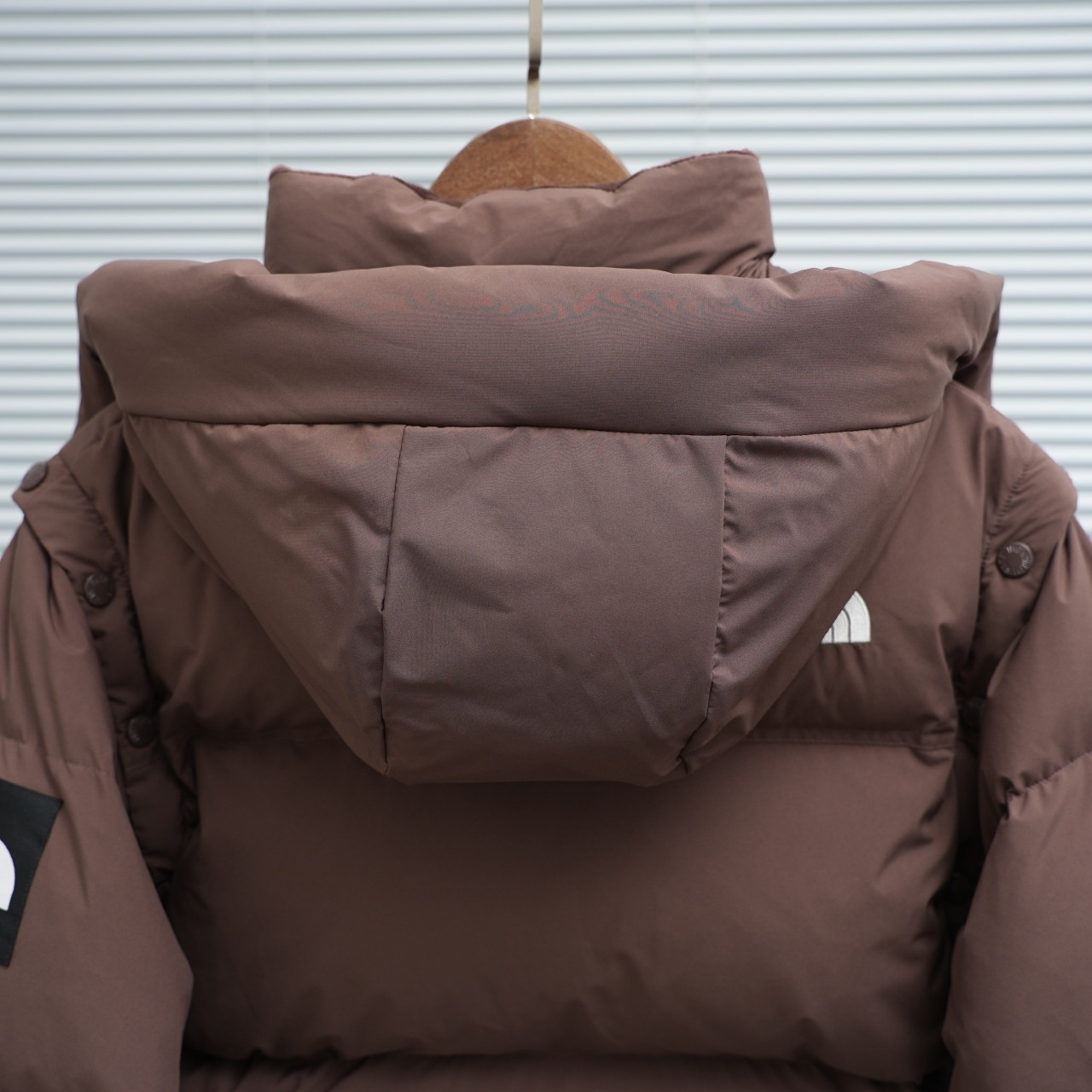 The North Face New Short-Length Down Jacket with Removable Sleeves