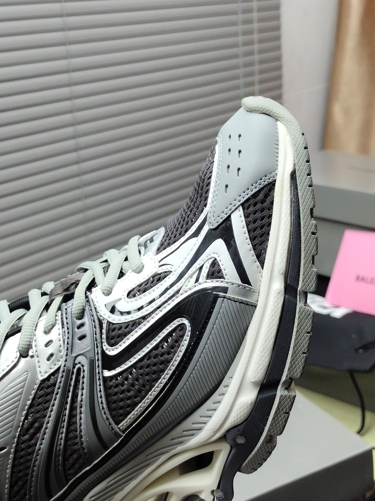 BALENCIAGA Xpander Spring Suspension Sole Mesh Paneled Sneakers