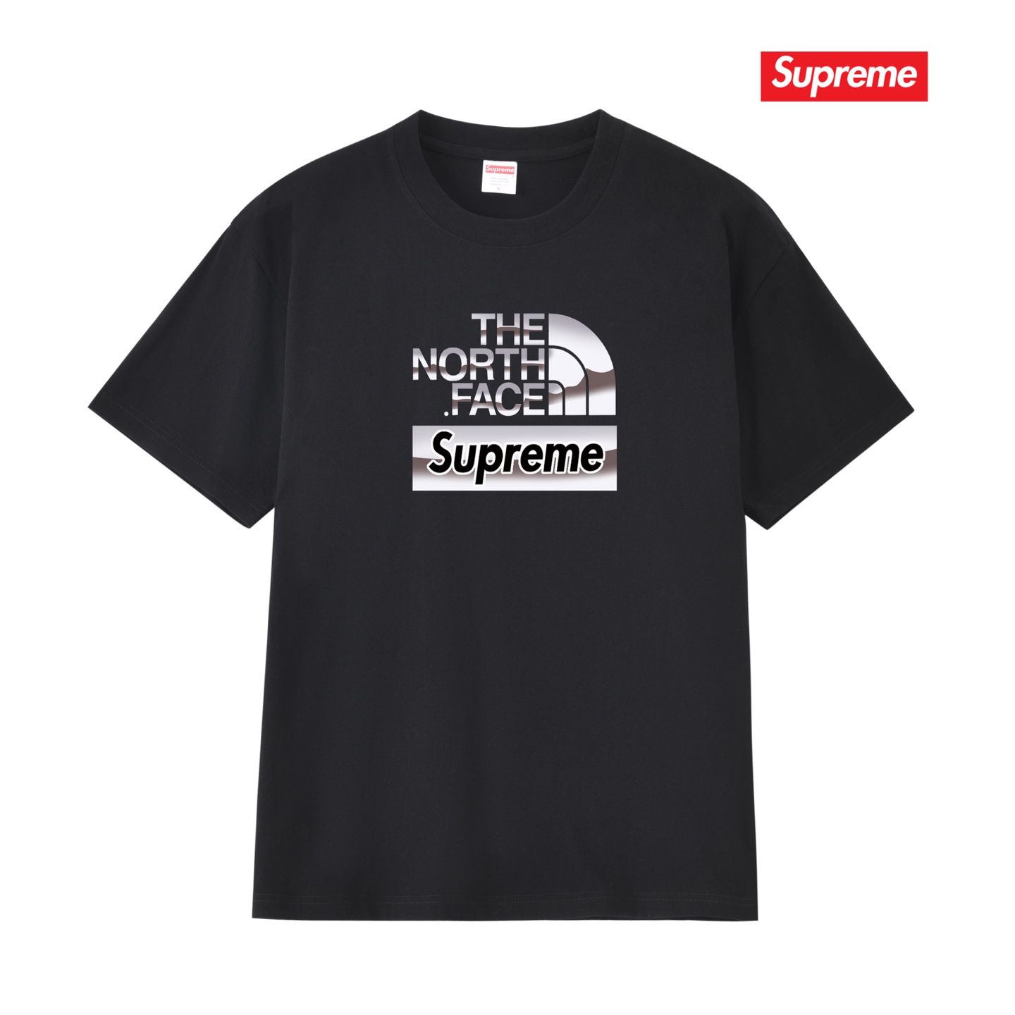 The North Face Co-Branded Printed Crew Neck Short-Sleeve T-Shirt - Relaxed Fit