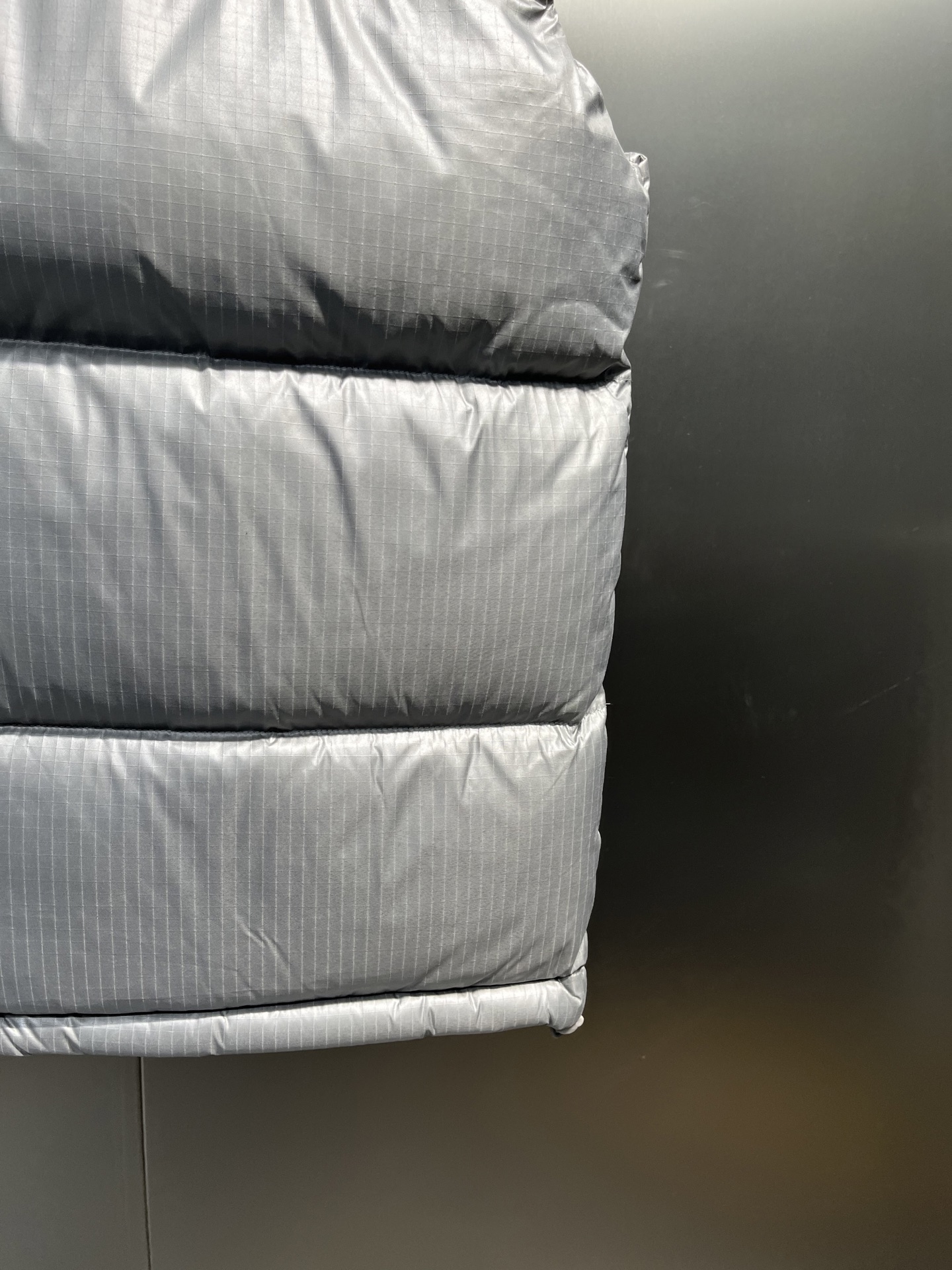 The North Face Large Plaid Thickened Down Vest - Unisex