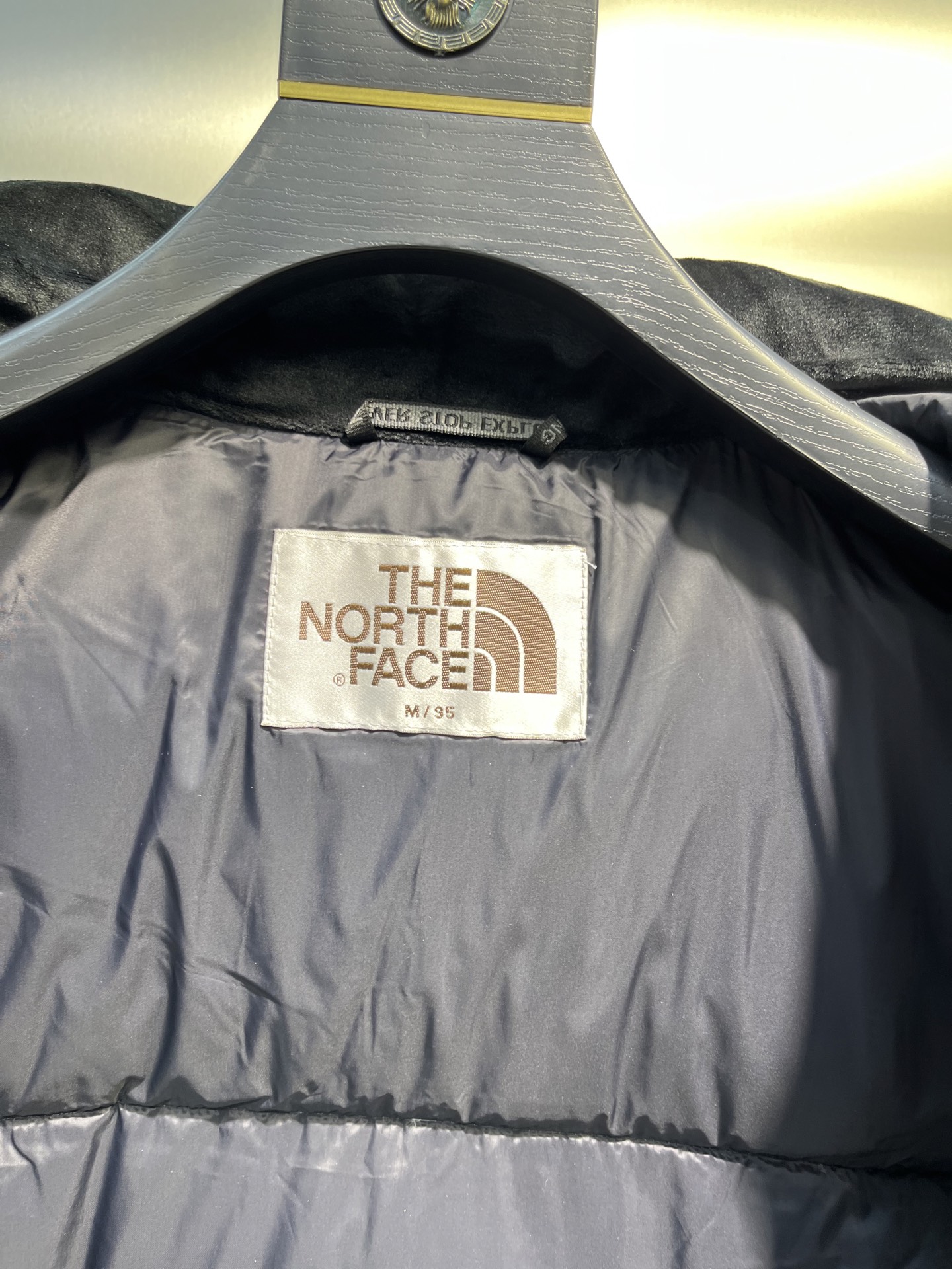 The North Face Large Plaid Thickened Down Vest - Unisex