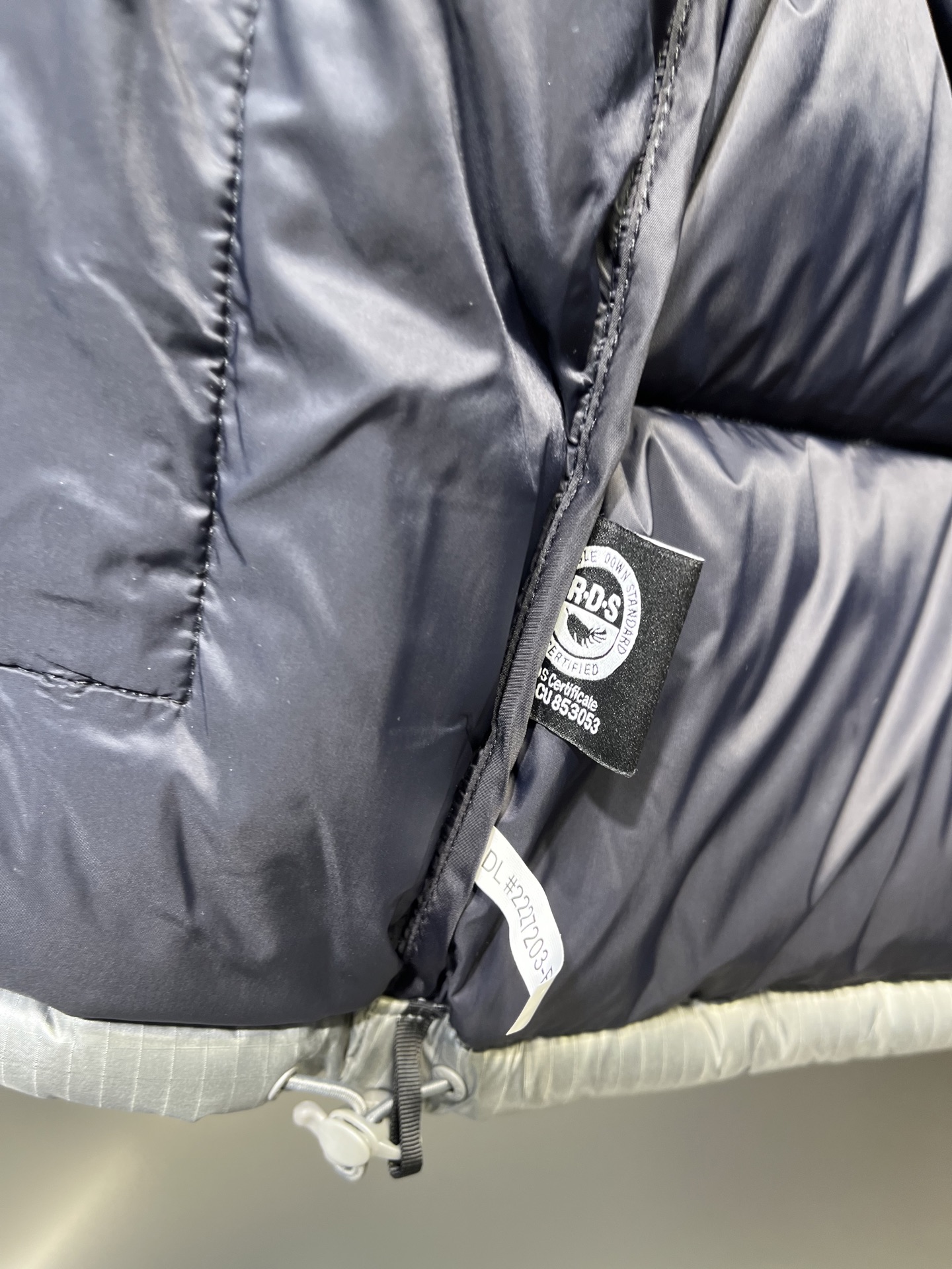 The North Face Large Plaid Thickened Down Vest - Unisex