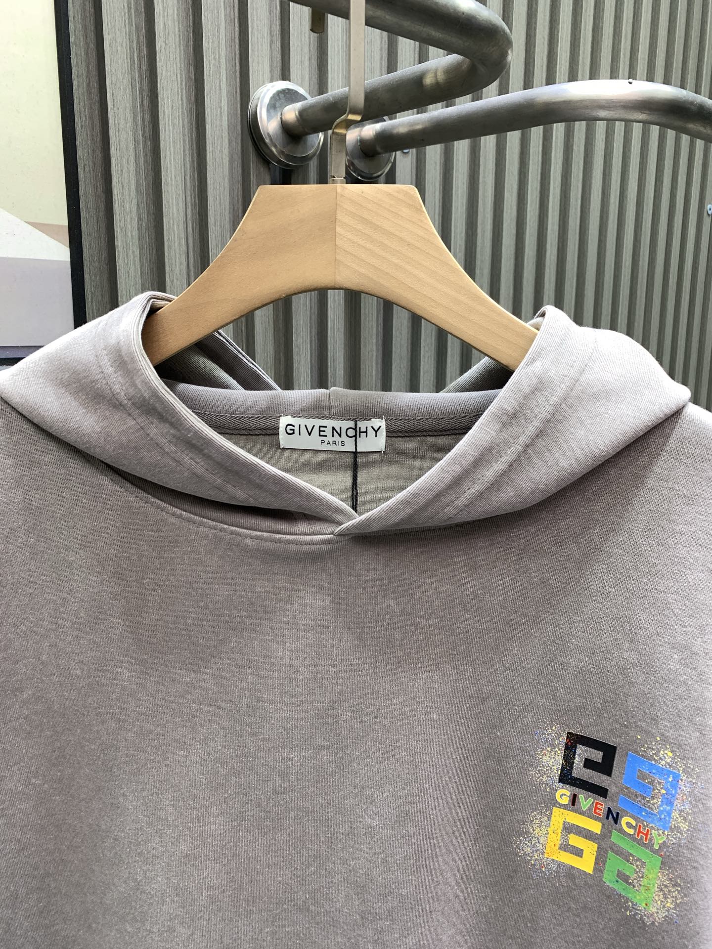 Givenchy 4G Logo Vintage-Washed Hooded Sweatshirt