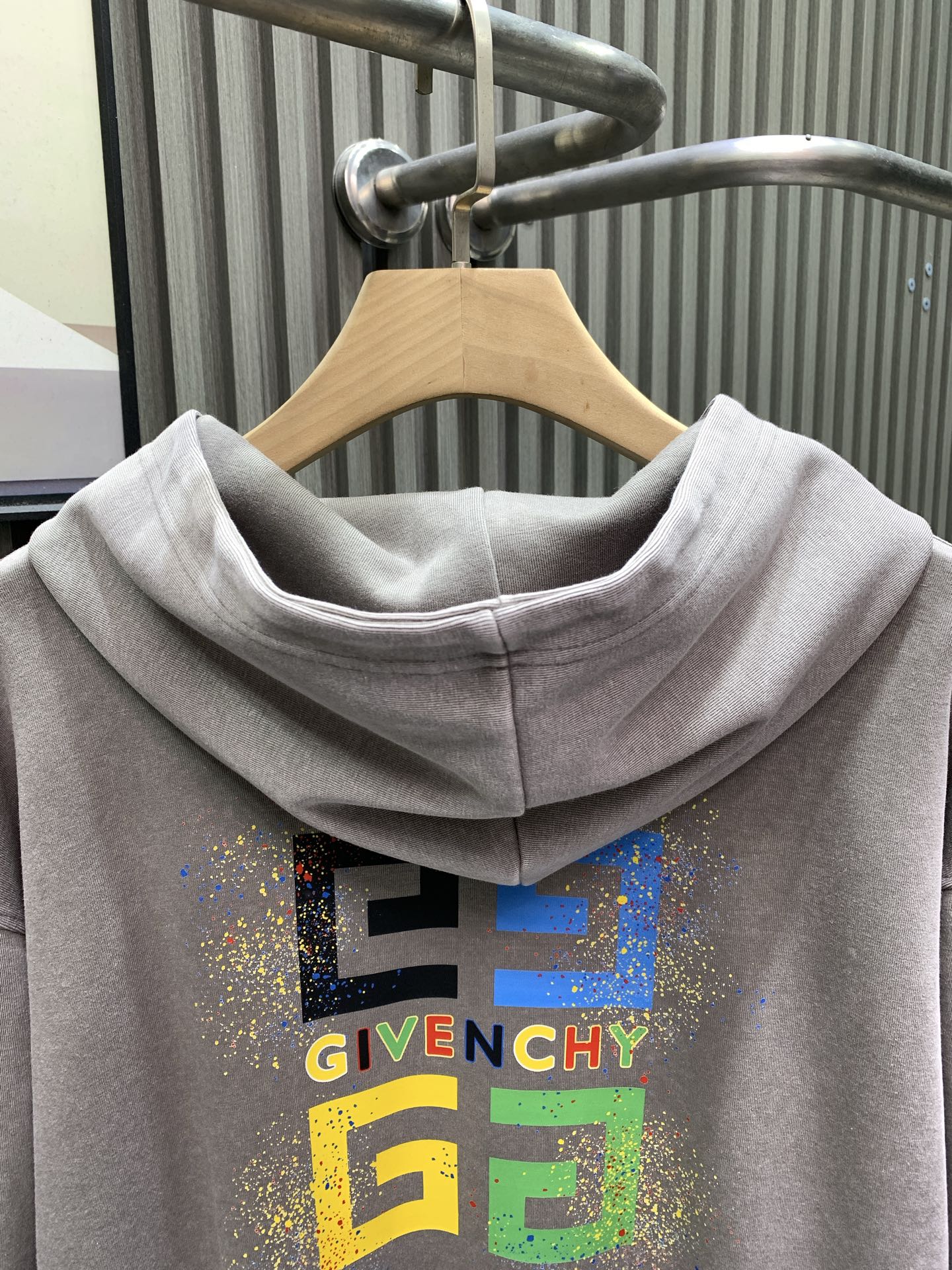 Givenchy 4G Logo Vintage-Washed Hooded Sweatshirt