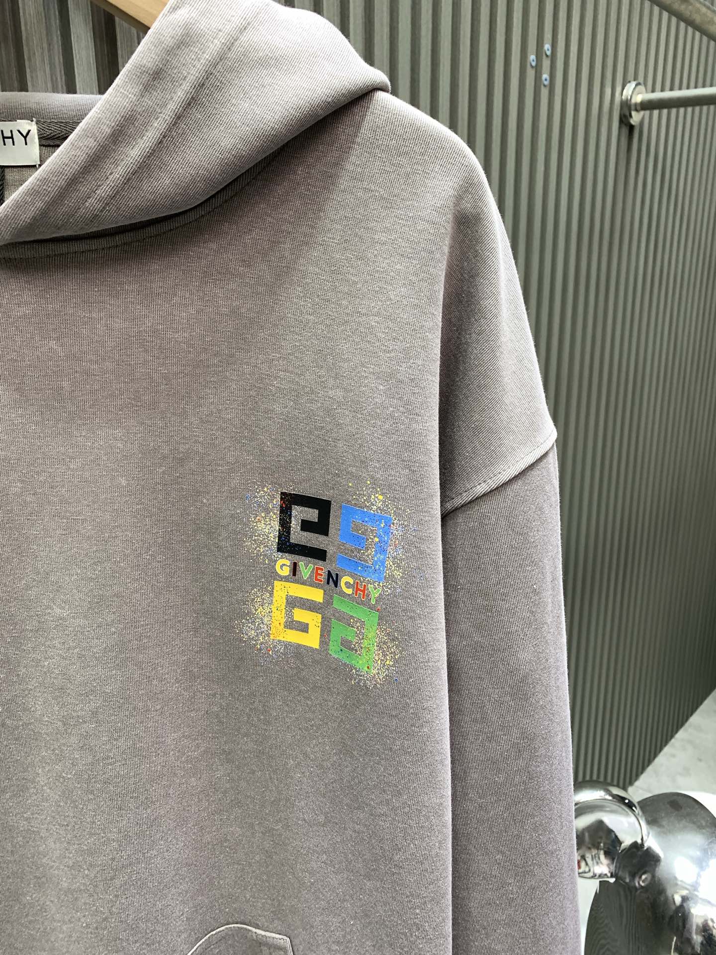 Givenchy 4G Logo Vintage-Washed Hooded Sweatshirt