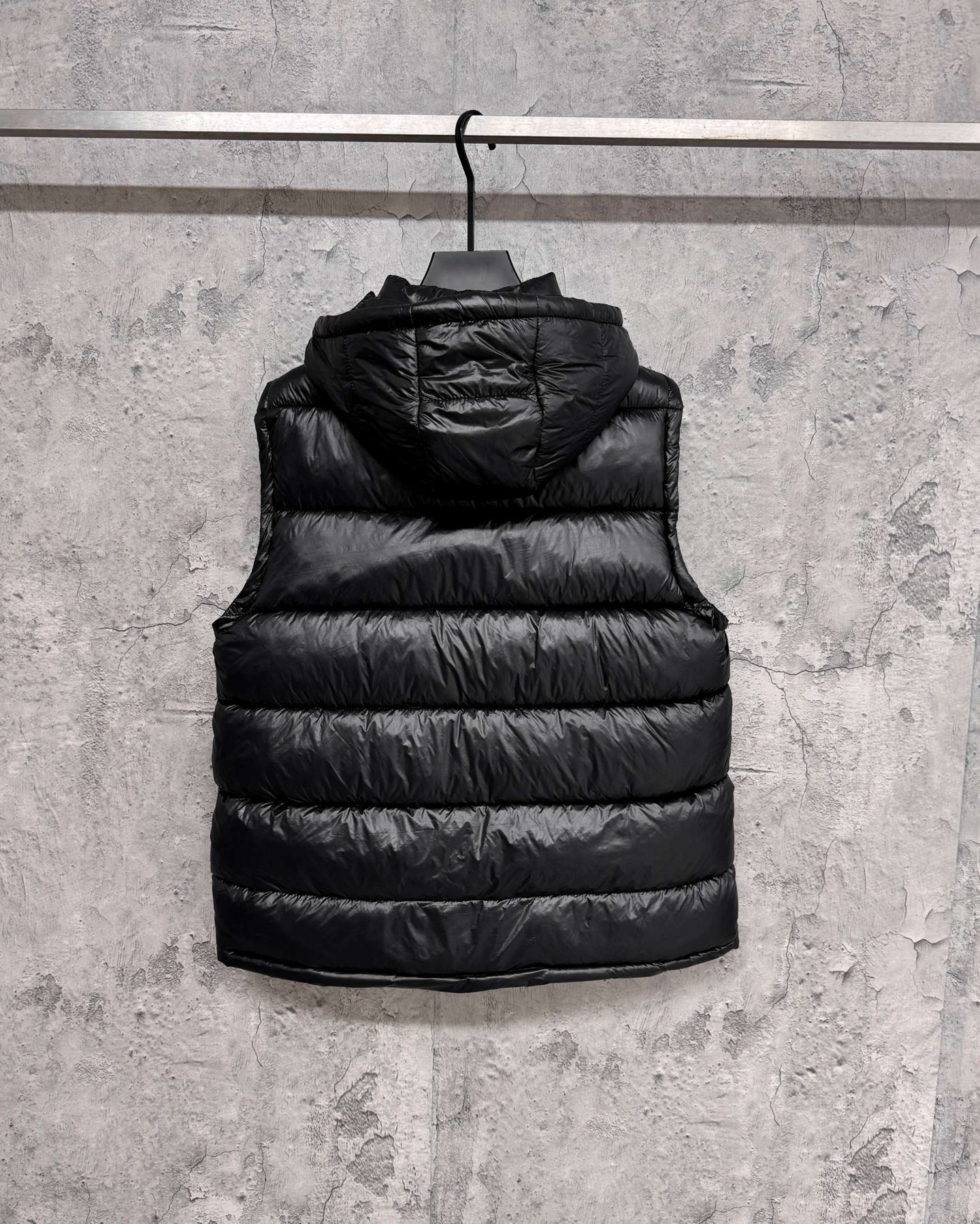 Moncler Maya Couples' Down Vest - Standing Collar, 90% Goose Down Filling, Polyamide Shell, Winter Warm