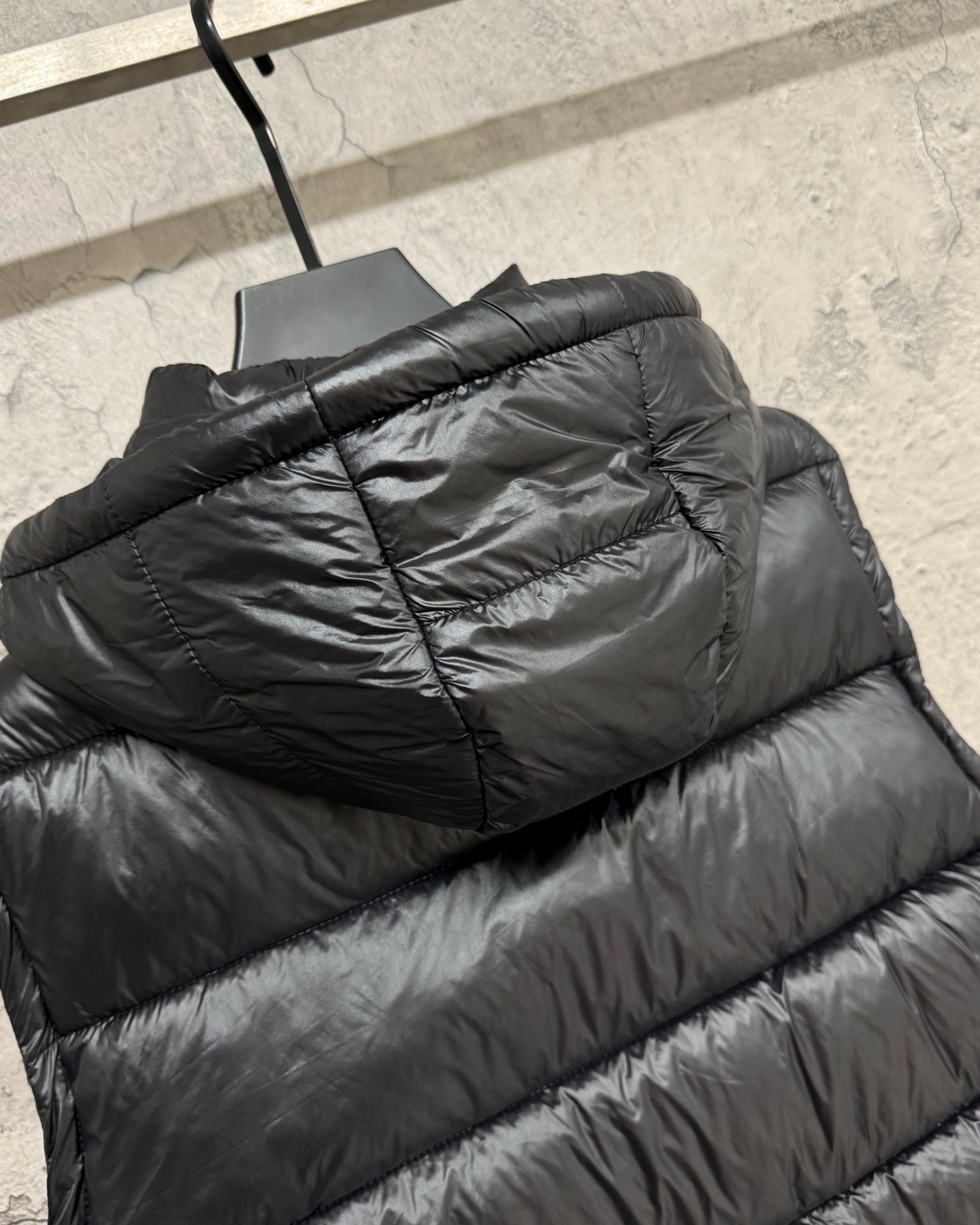 Moncler Maya Couples' Down Vest - Standing Collar, 90% Goose Down Filling, Polyamide Shell, Winter Warm