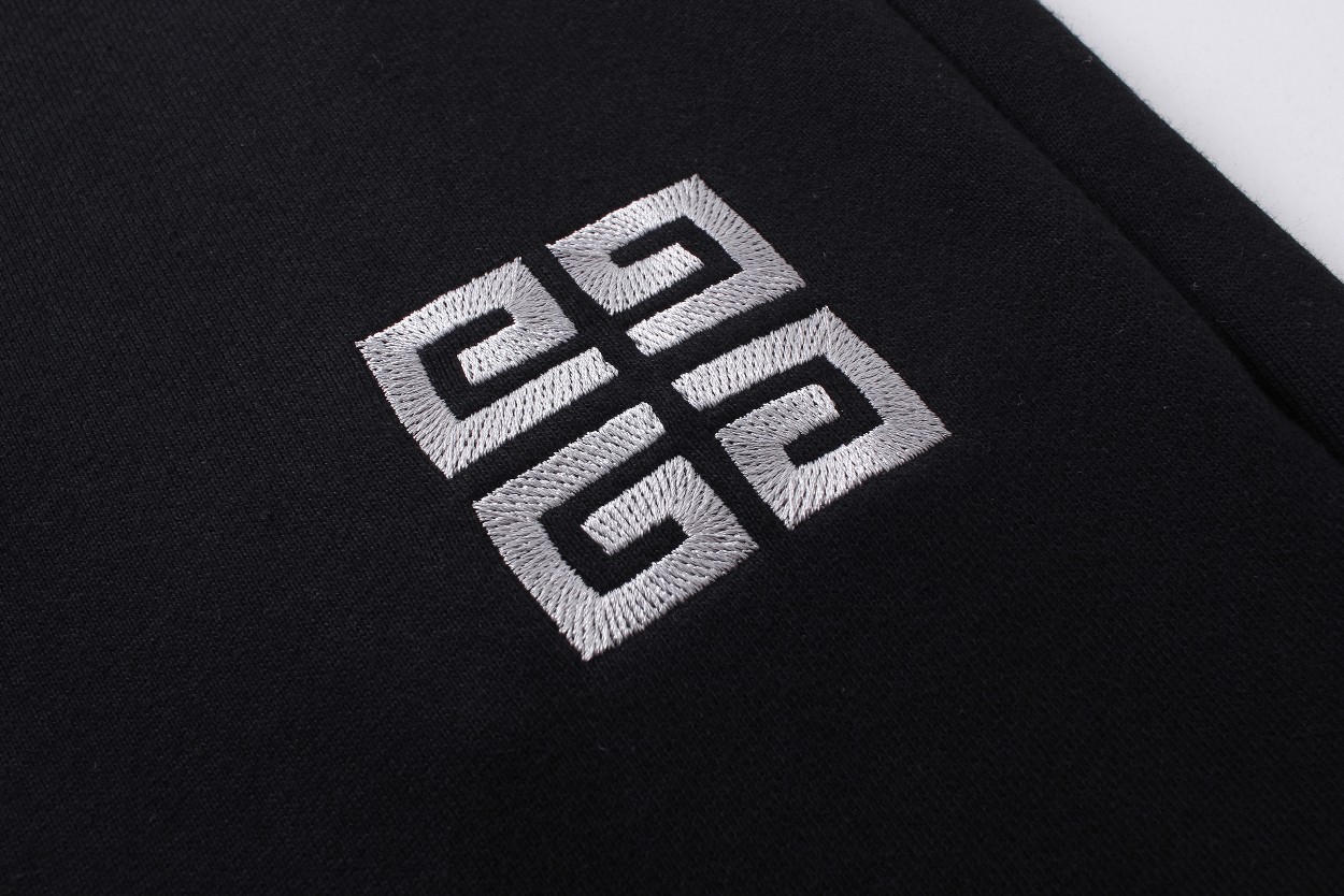 Givenchy New GVC 3D Embroidered Label Pants