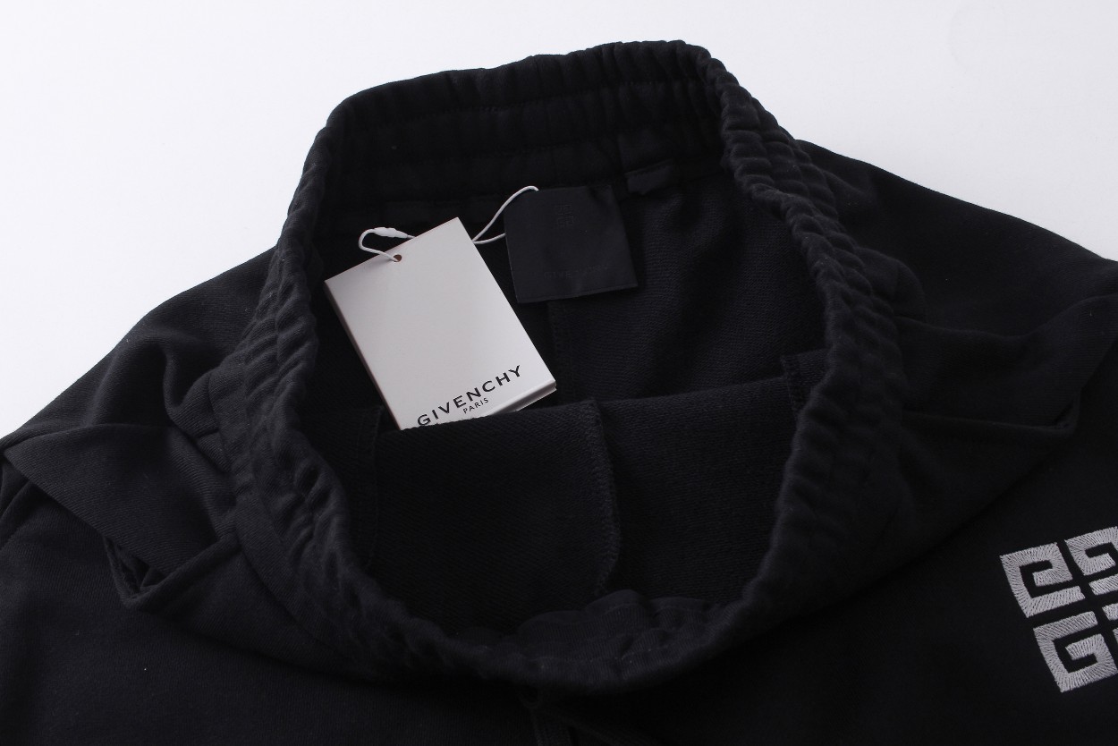 Givenchy New GVC 3D Embroidered Label Pants