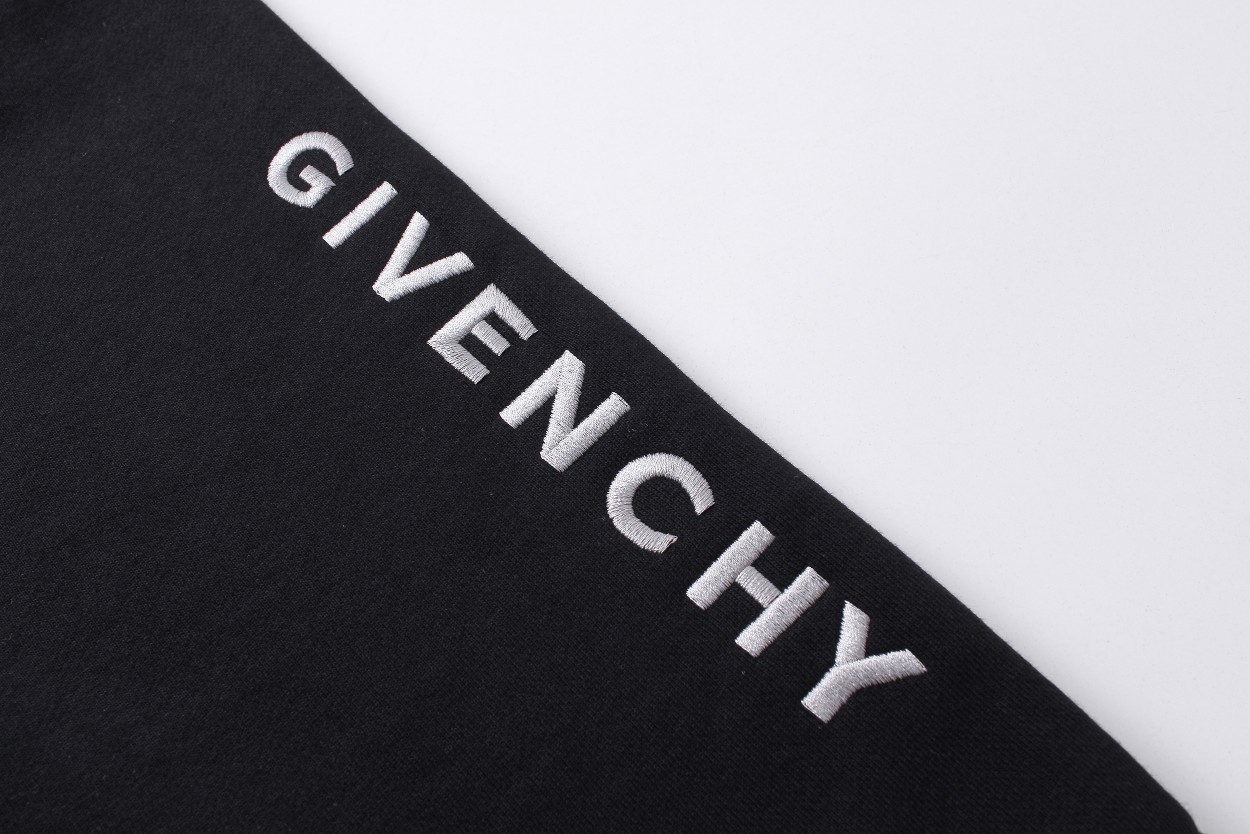 Givenchy New GVC 3D Embroidered Label Pants