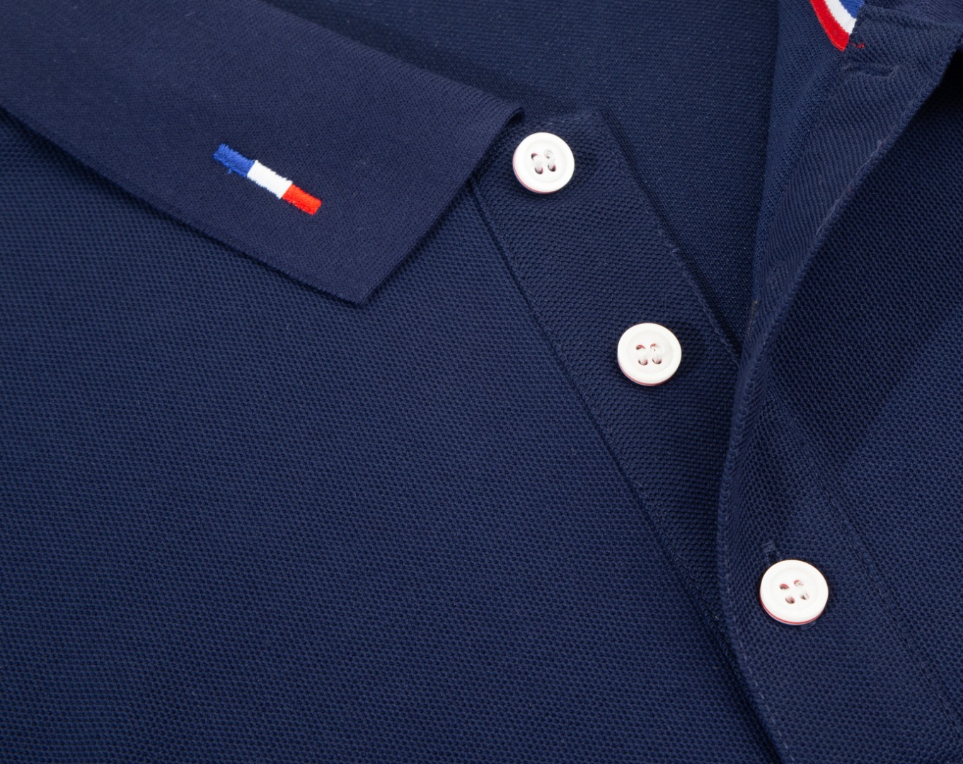 Moncler New Logo-Embroidered Lapel Long-Sleeve Polo Shirt